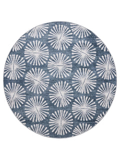 Covor lavabil Milly Charcoal/Blue