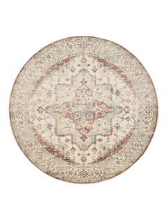 Covor lavabil Miray Multicolour/Red