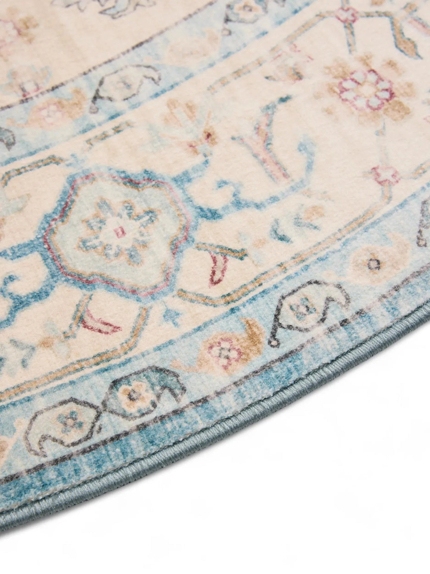 Covor lavabil Miray Multicolour/Blue
