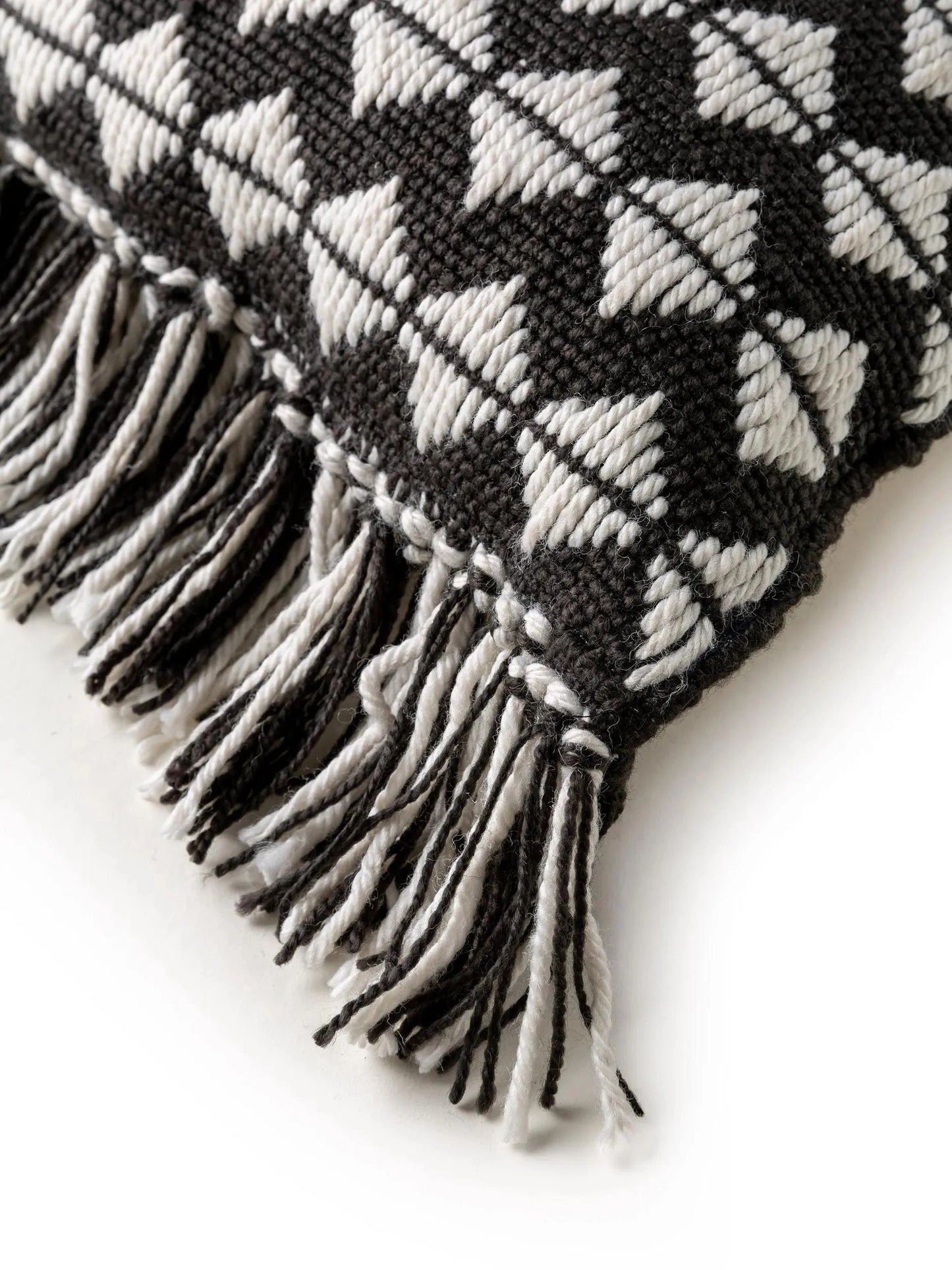 In- & Outdoor Pernă Morty Black/White