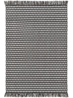 Covor Made From Recycled Material Morty Black/White