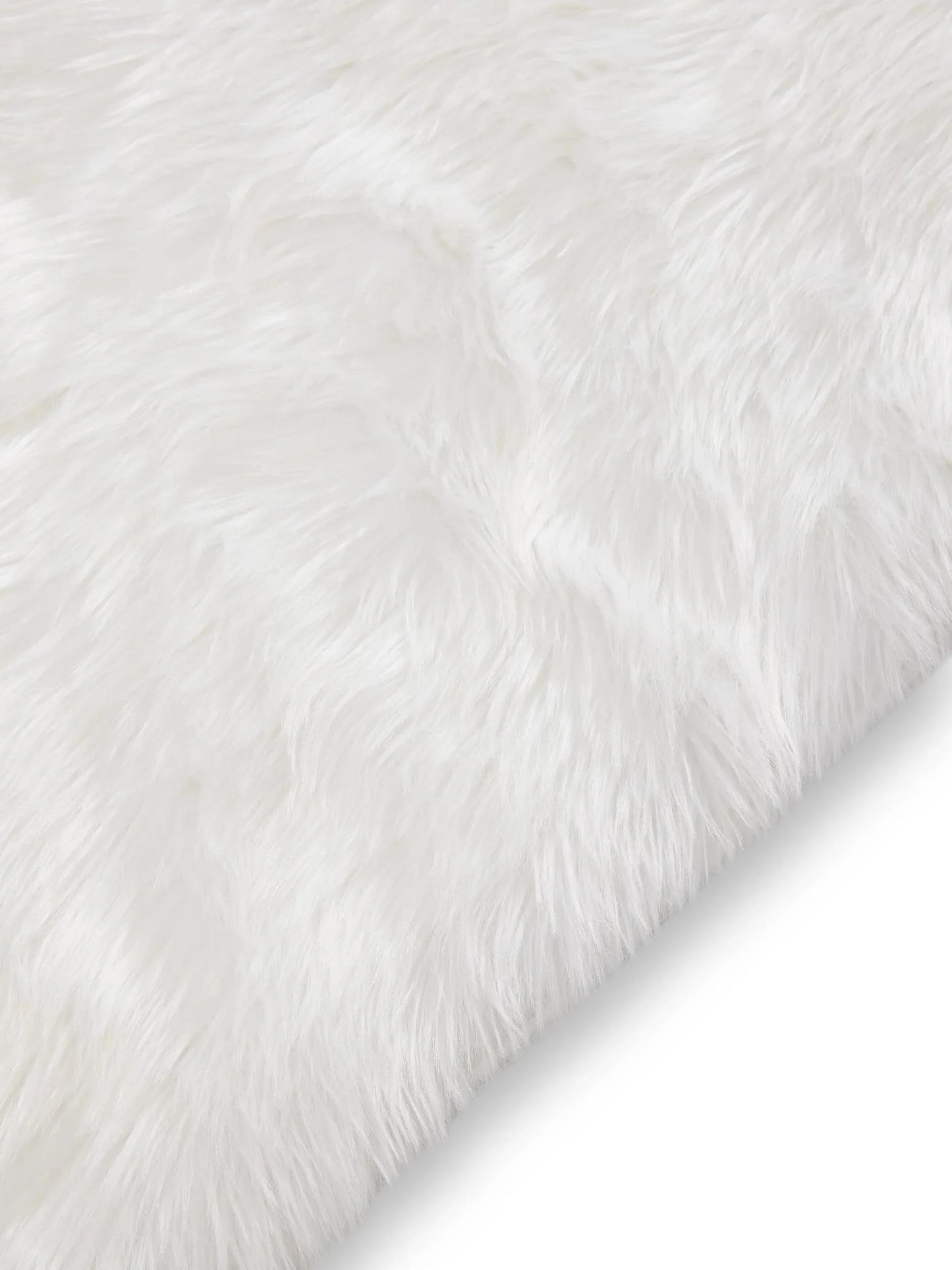 Covor Shaggy lavabil Nanuk White