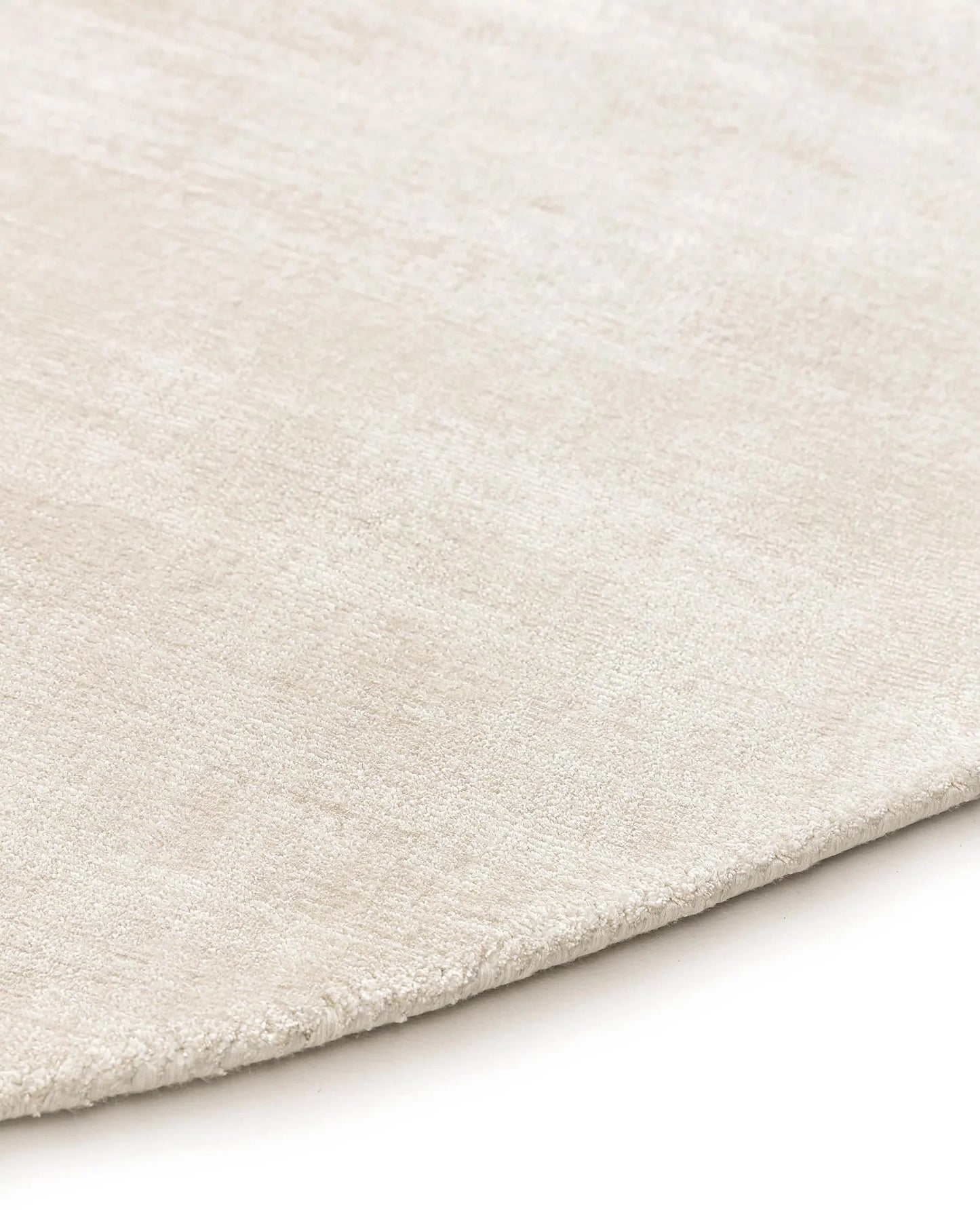 Covor din vâscoză Round Nova Cream