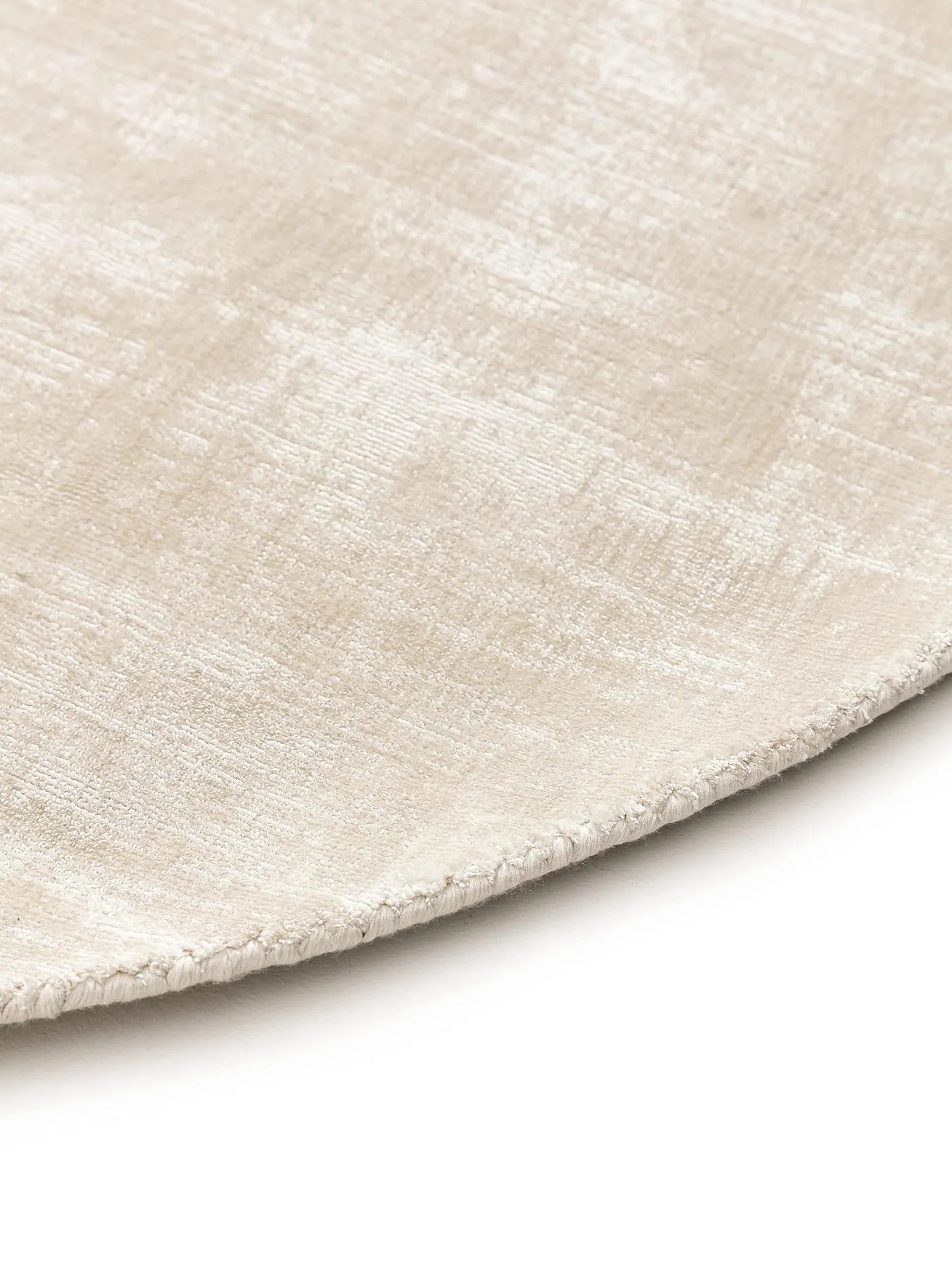 Covor din vâscoză Oval Nova Cream