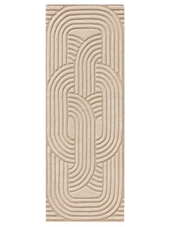 Traversă din lână Nuria Beige