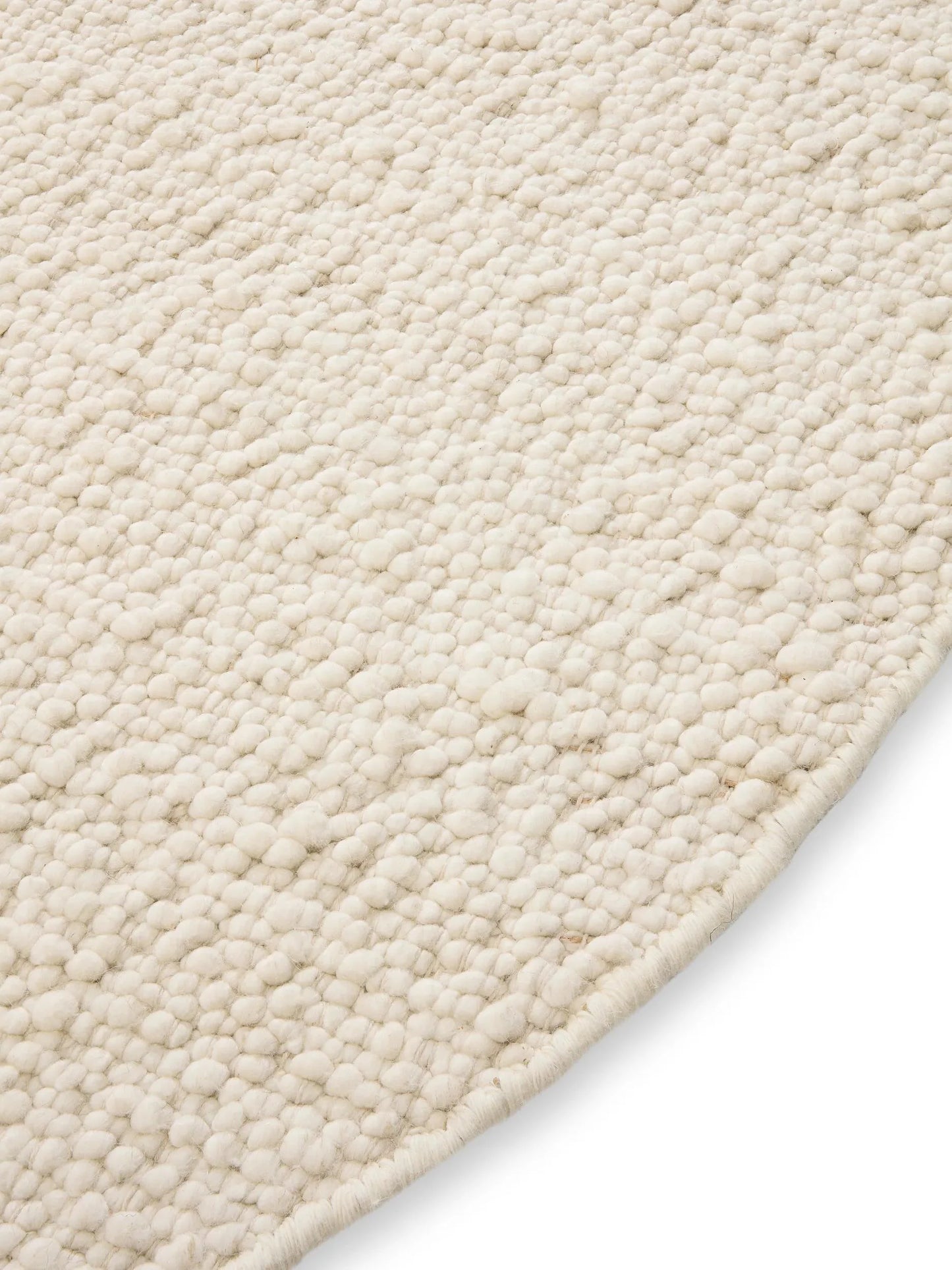 Covor de lână Patch Cream