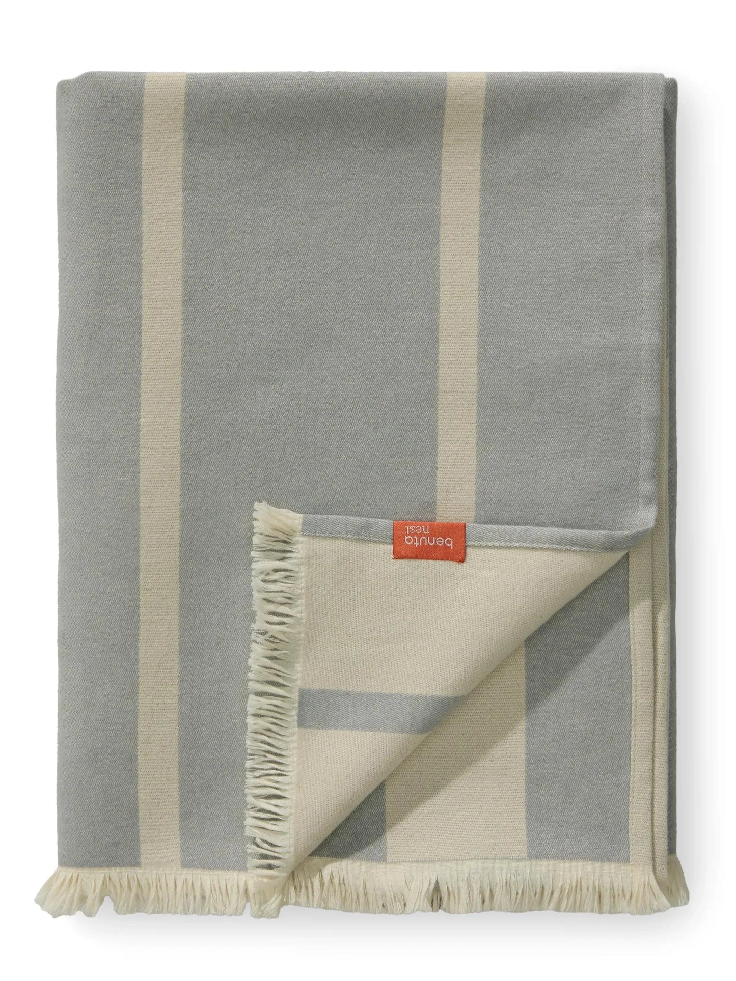 Cotton Pătură Reed Grey