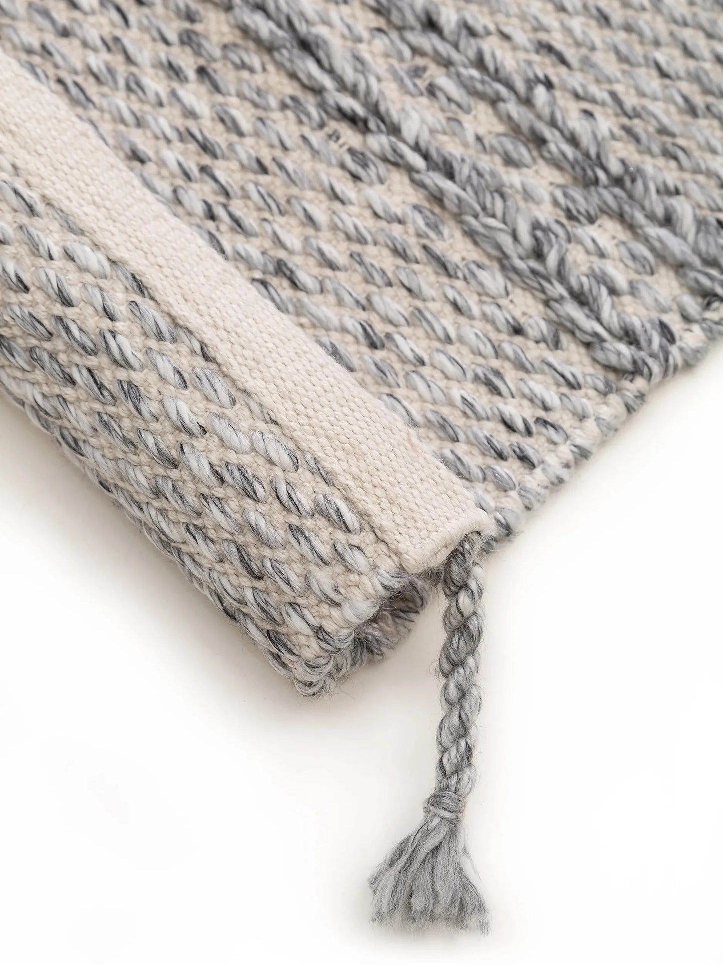 Covor Made From Recycled Material Rene Grey