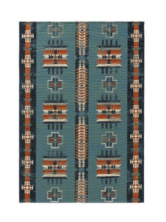 Covor interior/exterior Ria Multicolour/Blue