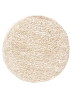 Shaggy Covor rotund Ricky Cream