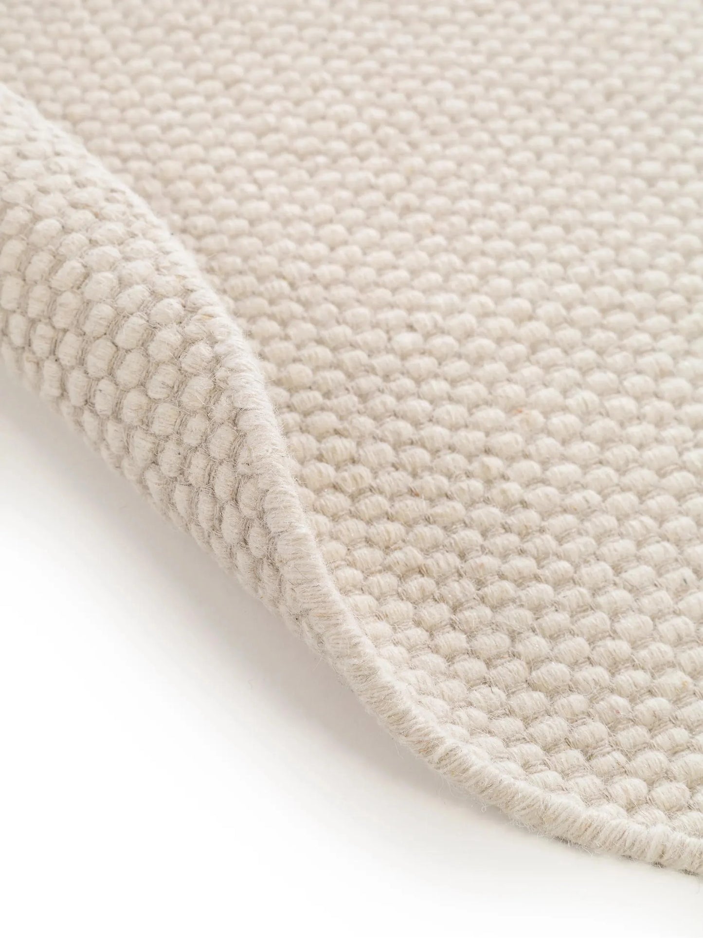 Covor de lână Rocco White