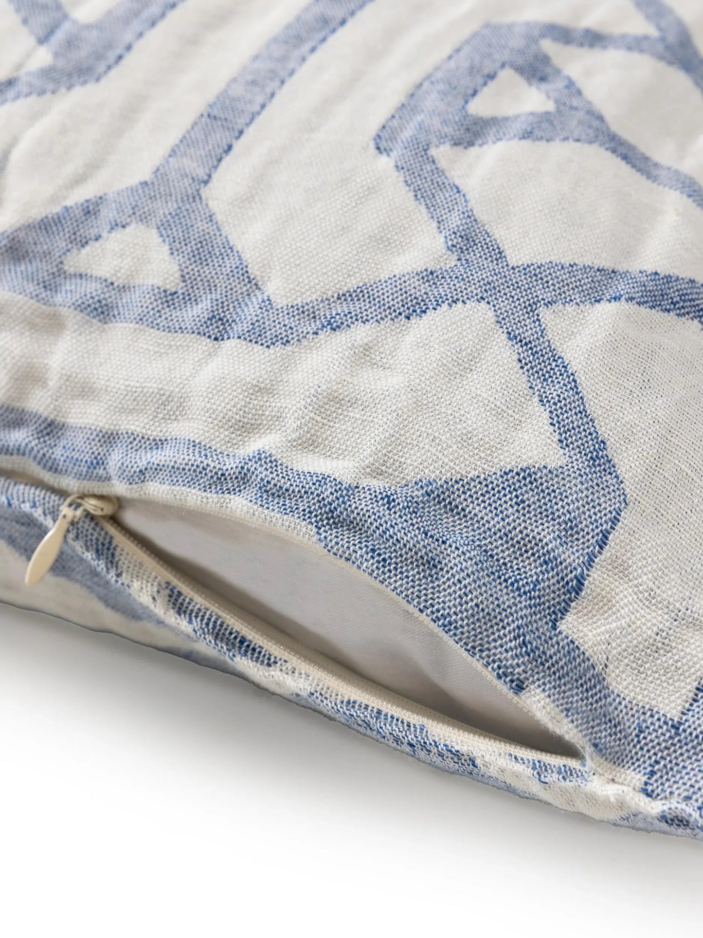 Linen Mix Față de pernă Sabine Blue