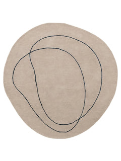 Covor de lână Shape Cream