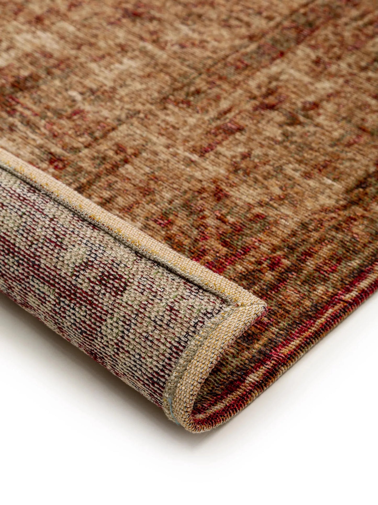 Covor țesătură plată Stay Beige/Red