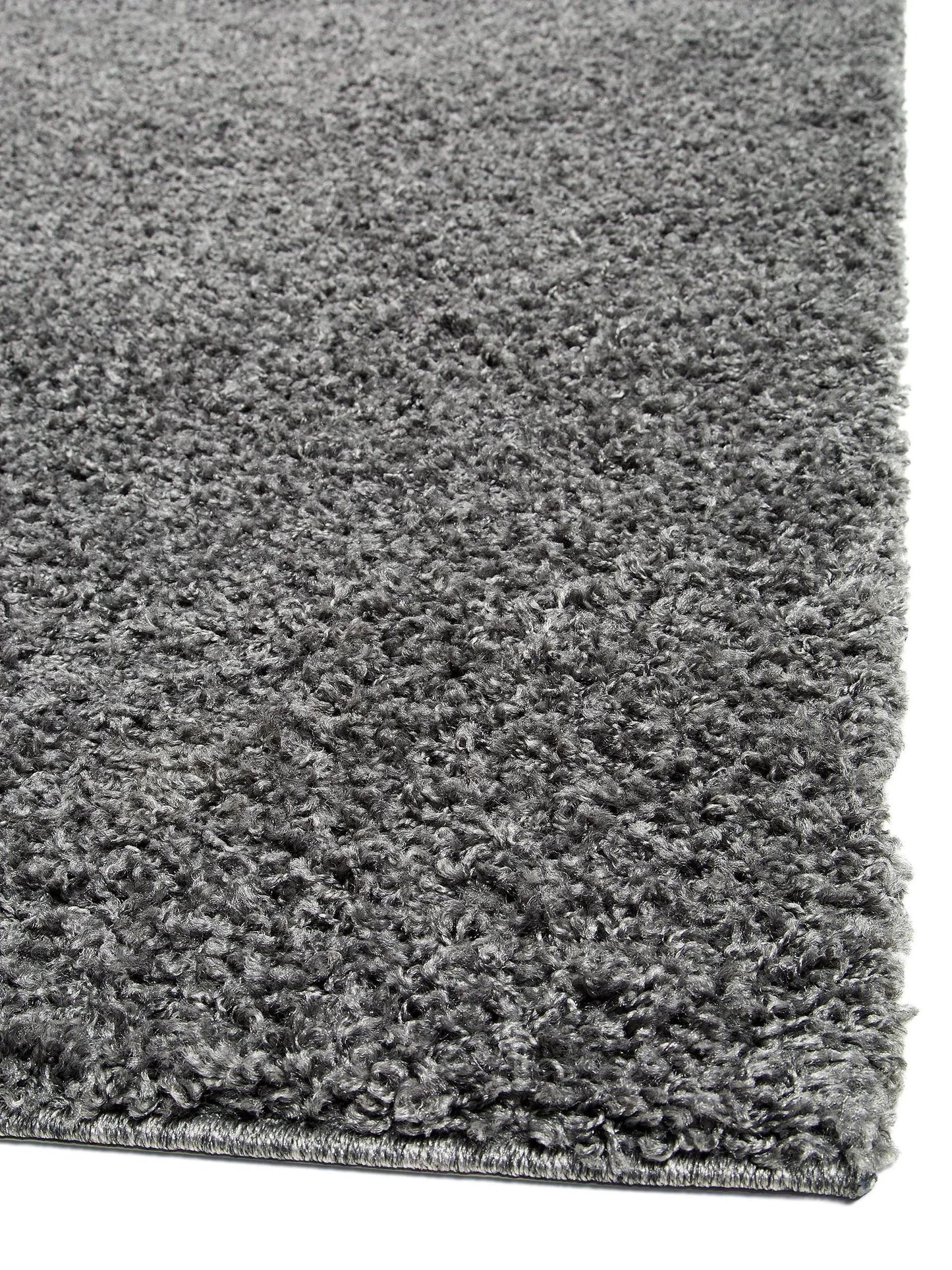 Covor Shaggy Swirls Dark Grey