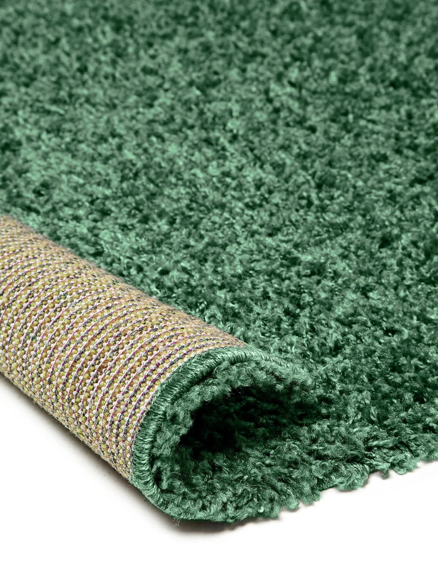 Covor Shaggy Swirls Green