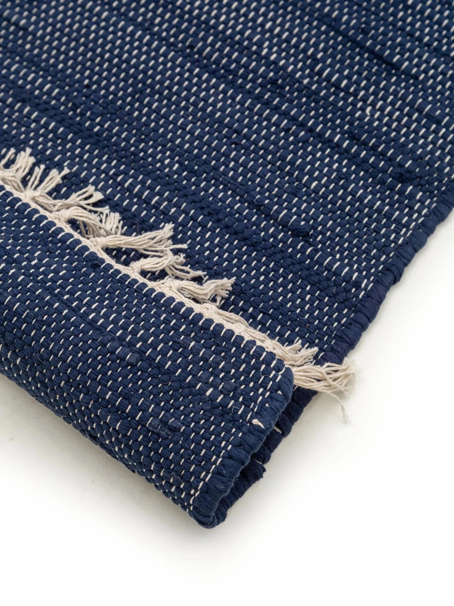 Covor Made From Recycled Material Tom Dark Blue
