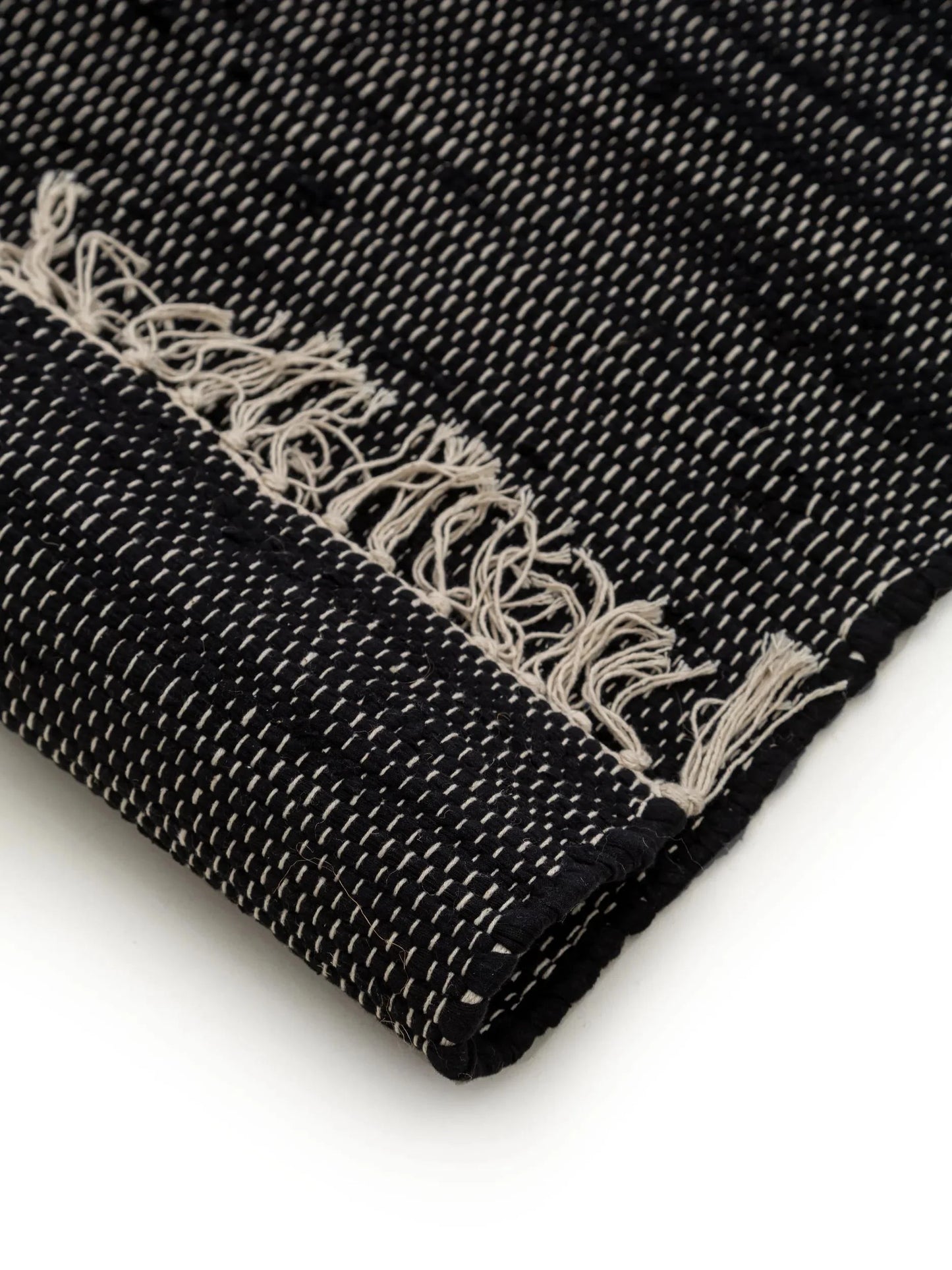 Covor Made From Recycled Material Tom Black