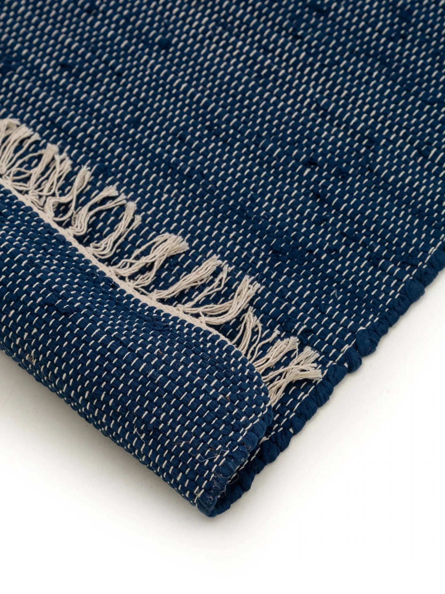 Covor Made From Recycled Material Tom Dark Blue
