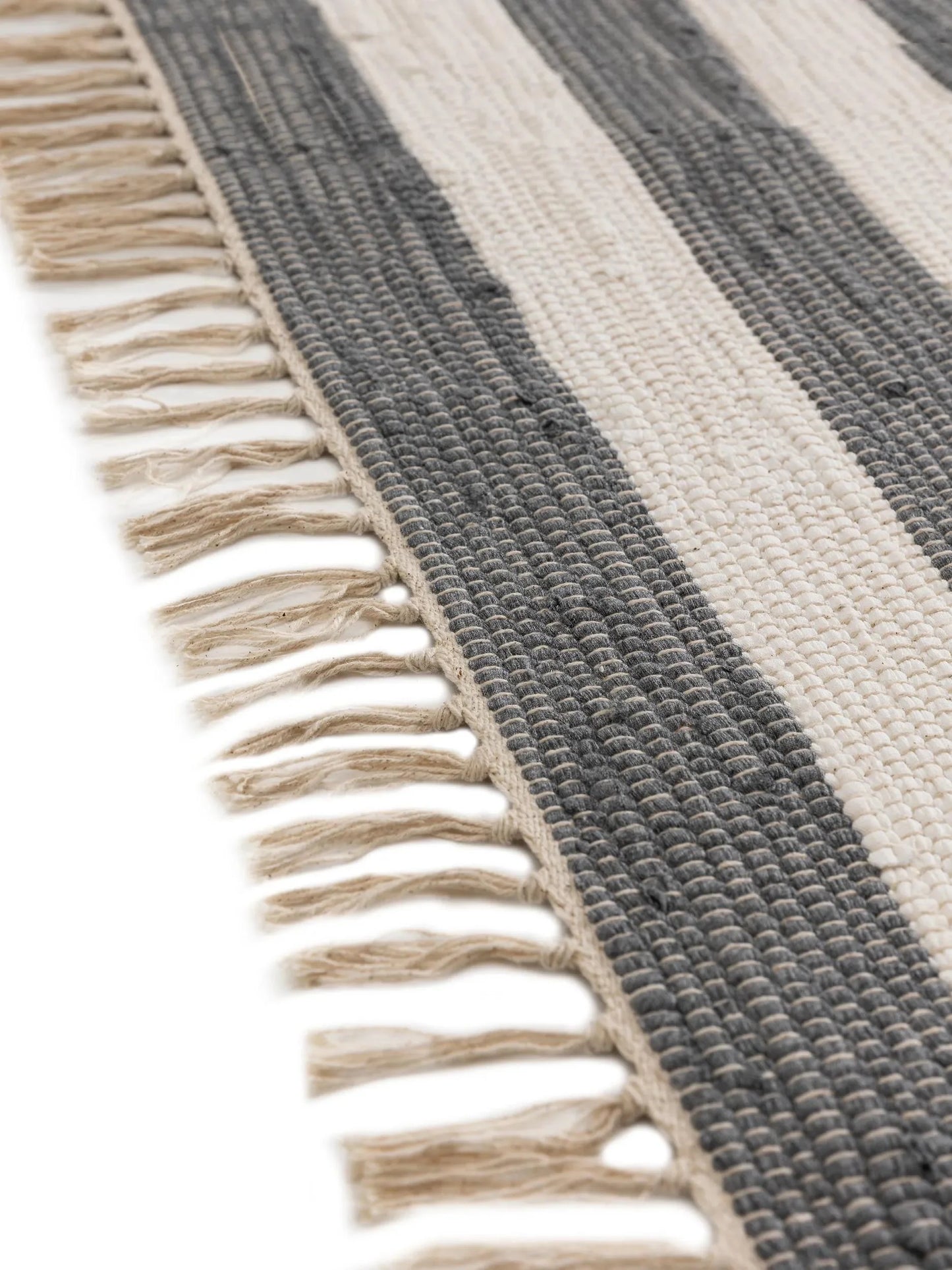 Covor Made From Recycled Material Tom Grey/White