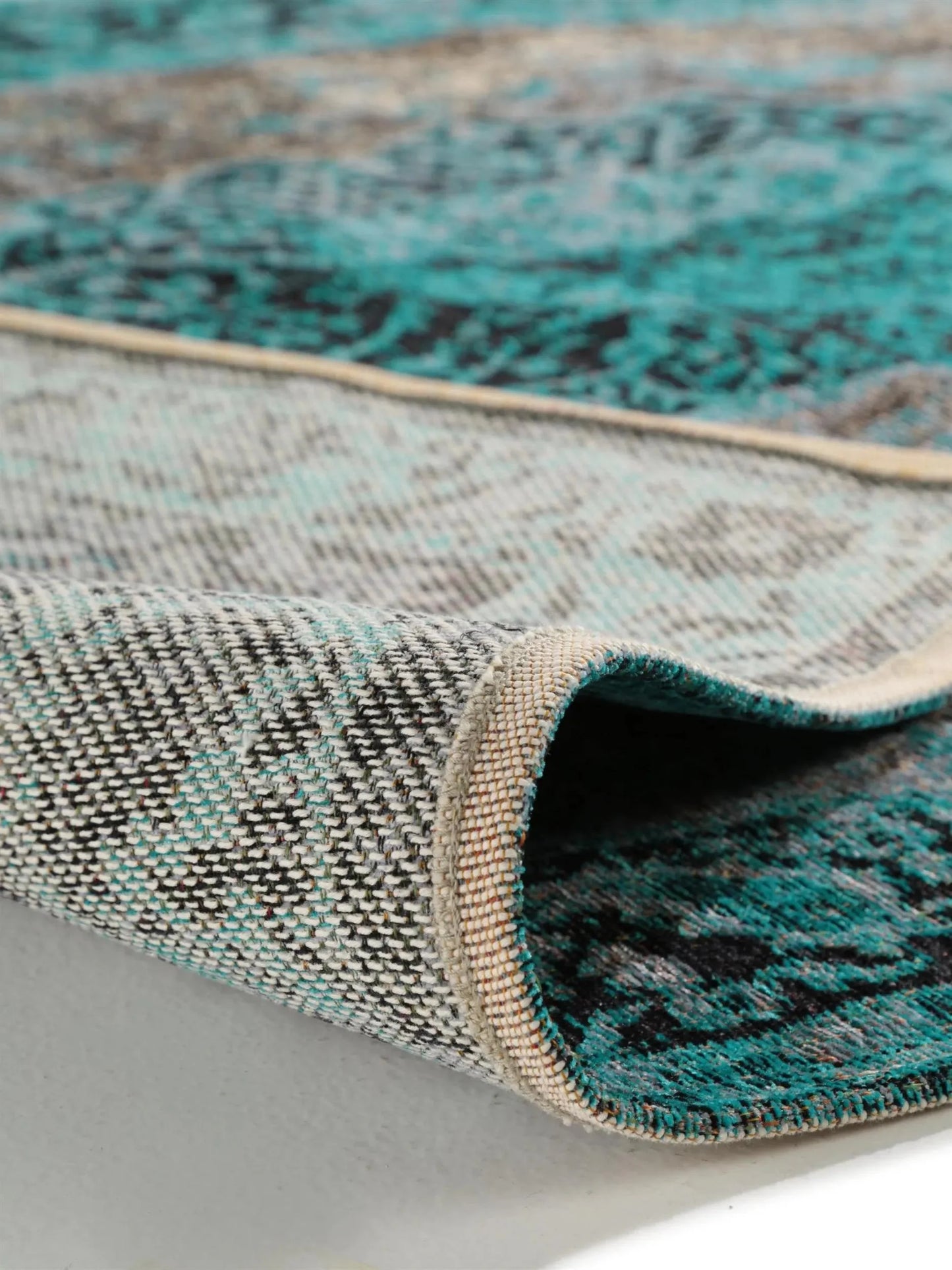 Covor țesătură plată Tosca Turquoise