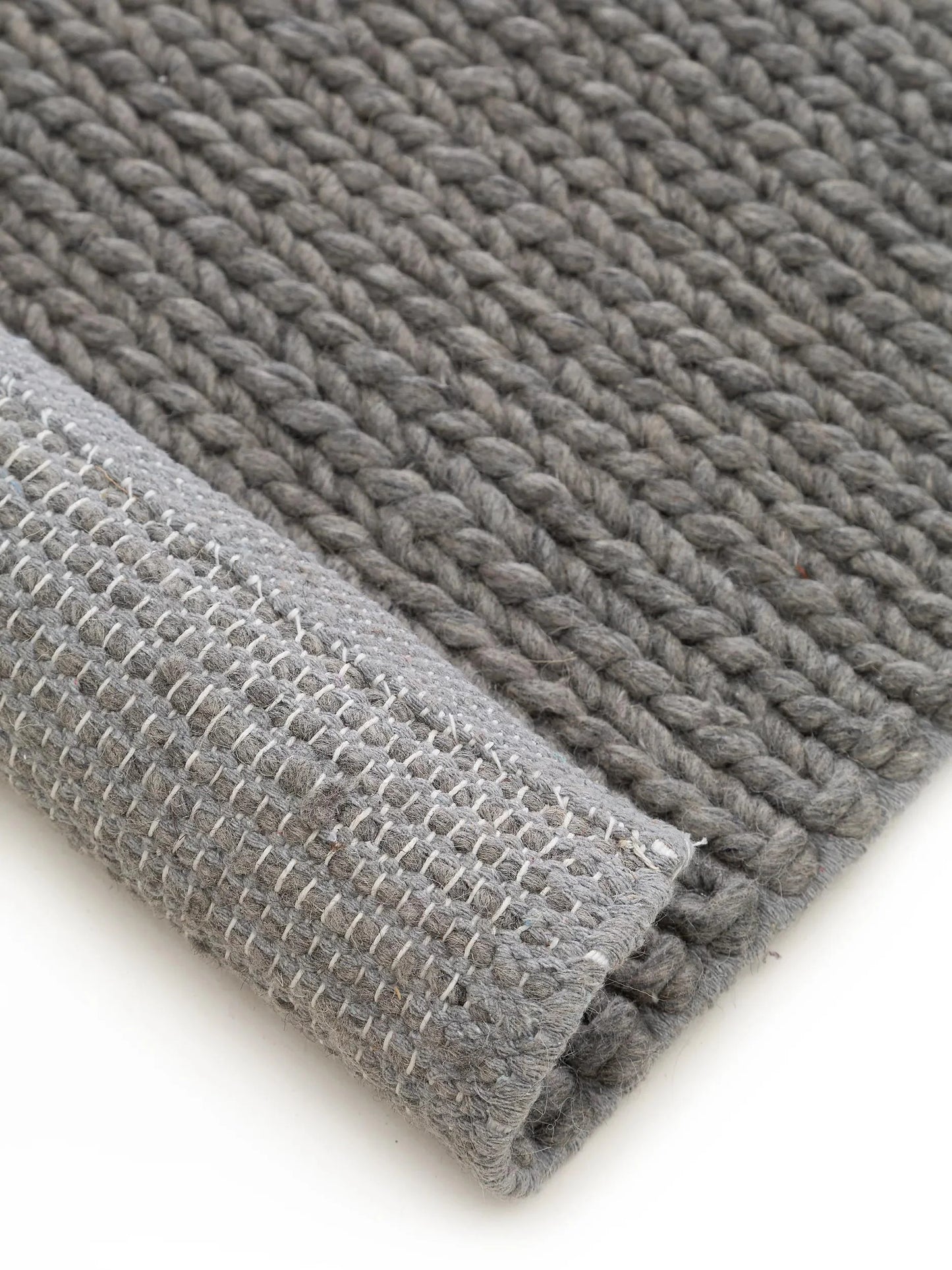 Covor de lână Uno Light Grey