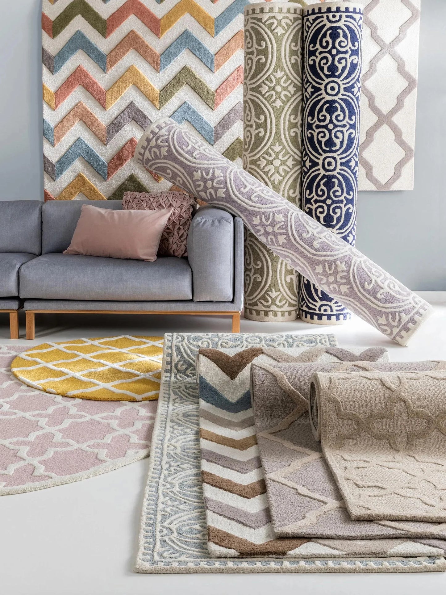 Covor de lână Windsor Light Blue