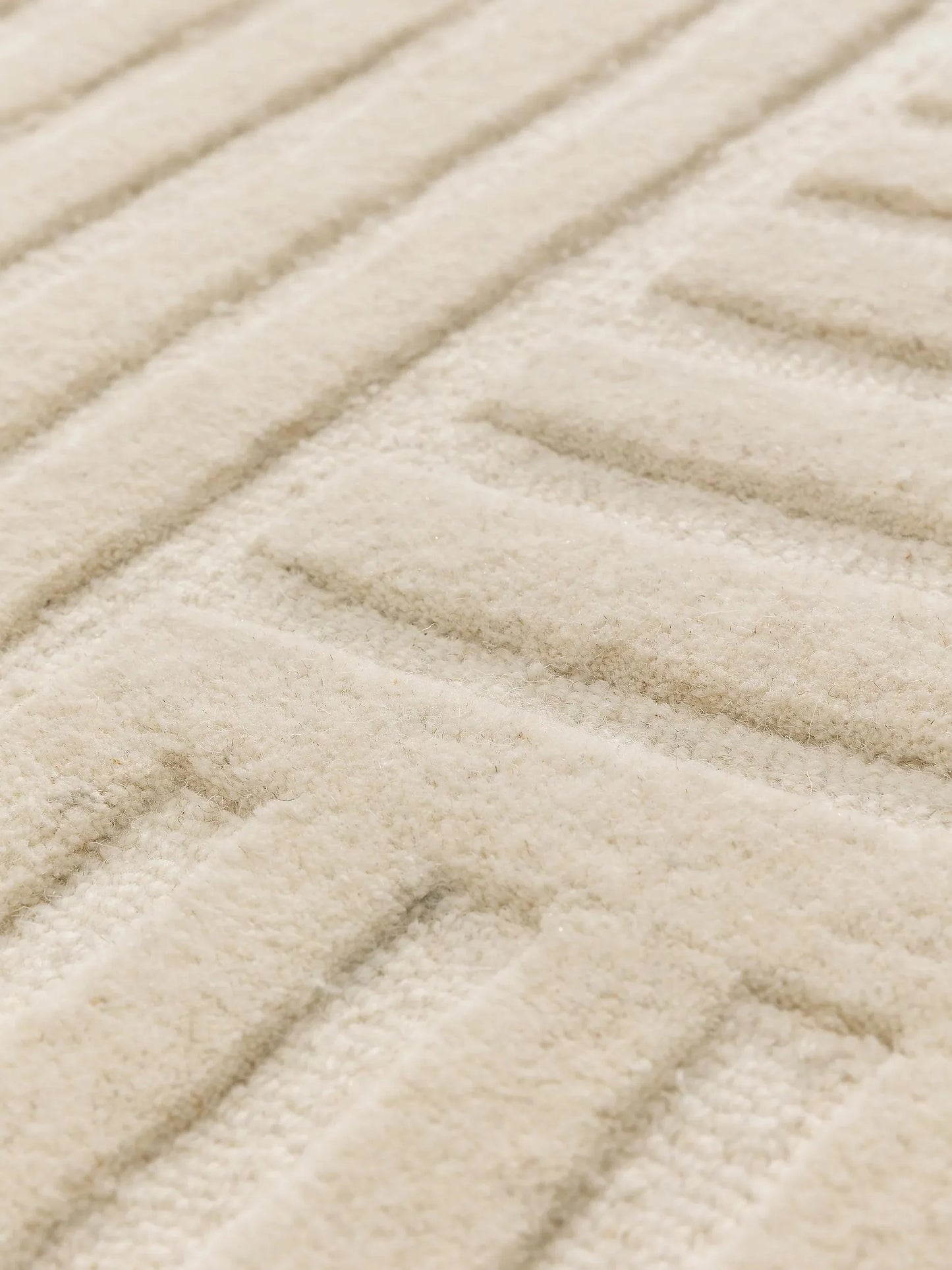 Covor de lână Yanis Ivory