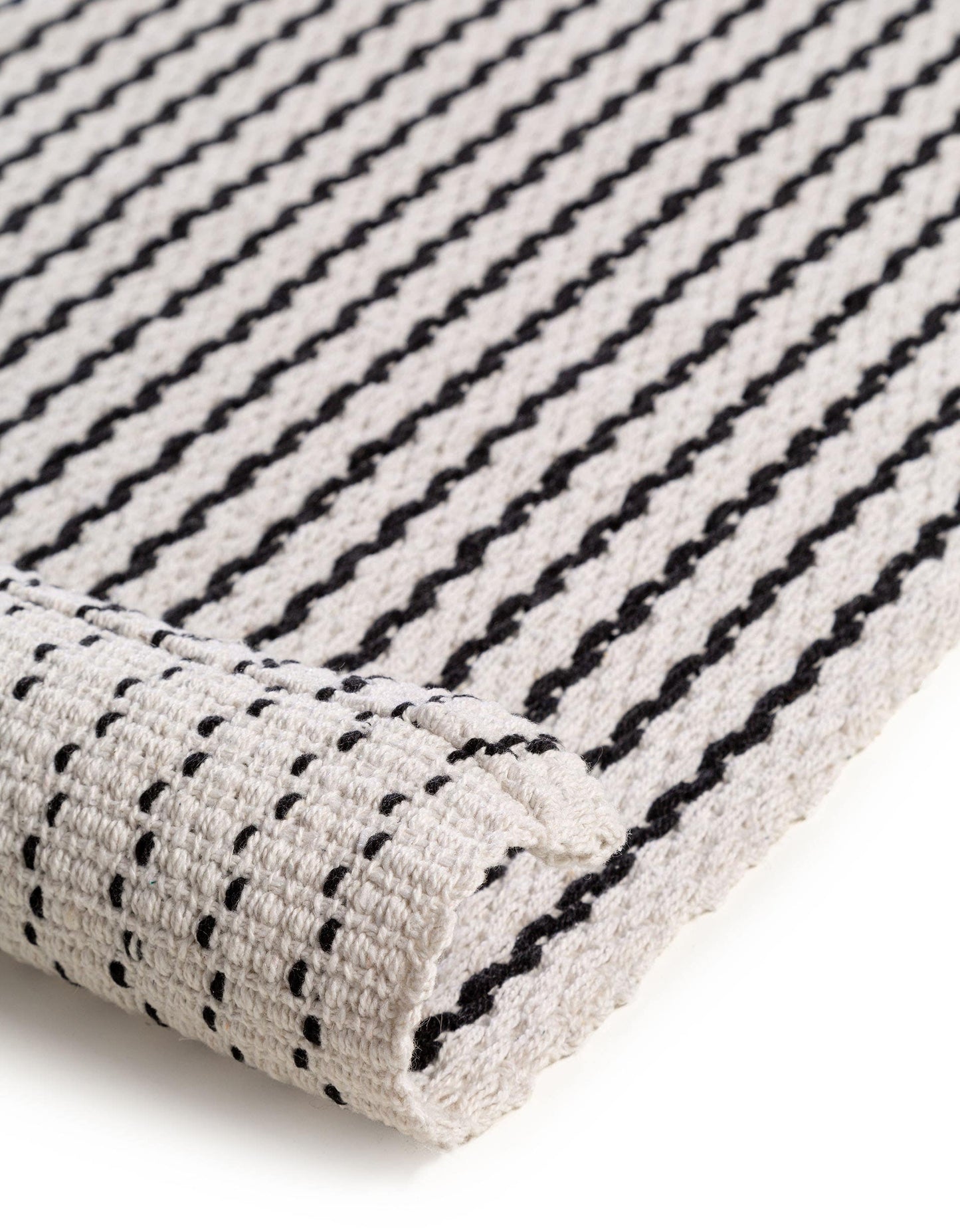 Covor de baie Bono White/Black