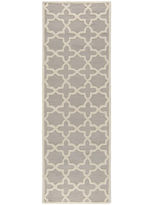 Traversă din lână Windsor Grey