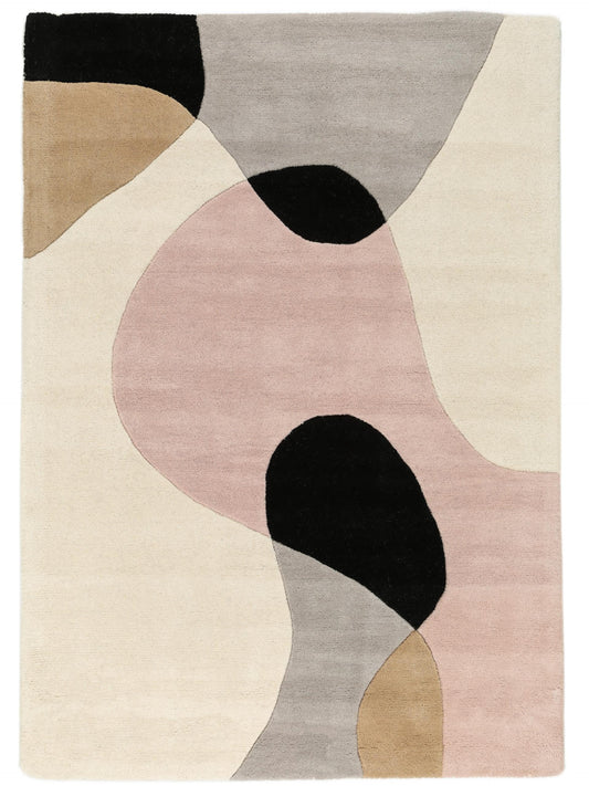 Covor de lână Matrix Beige