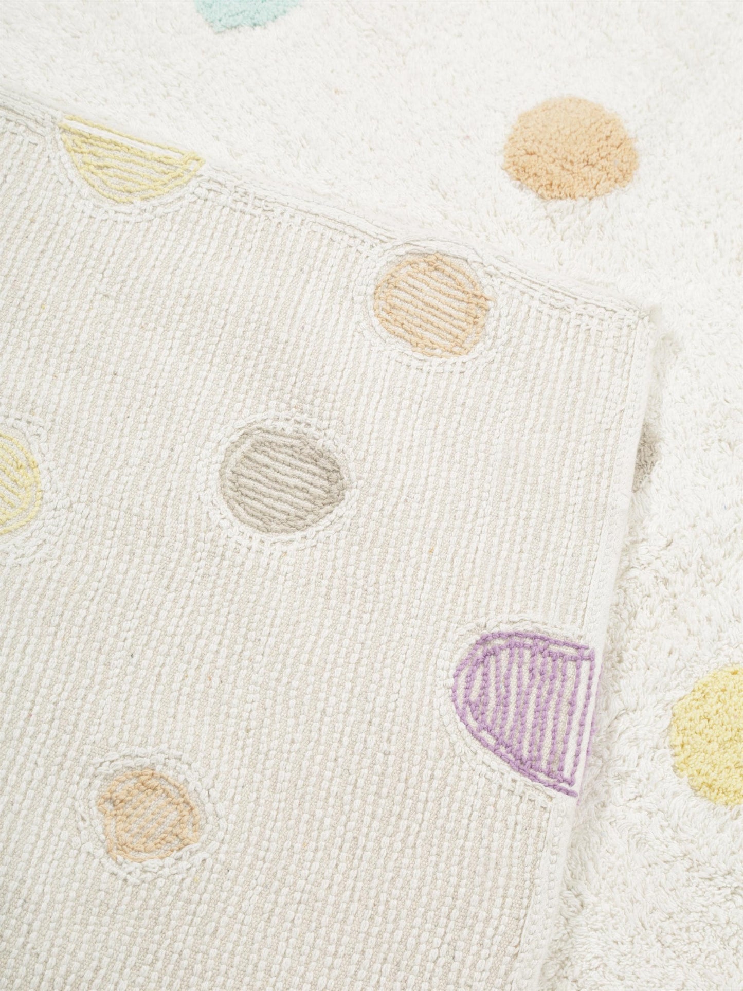 Covor lavabil pentru copii Bambini Beige