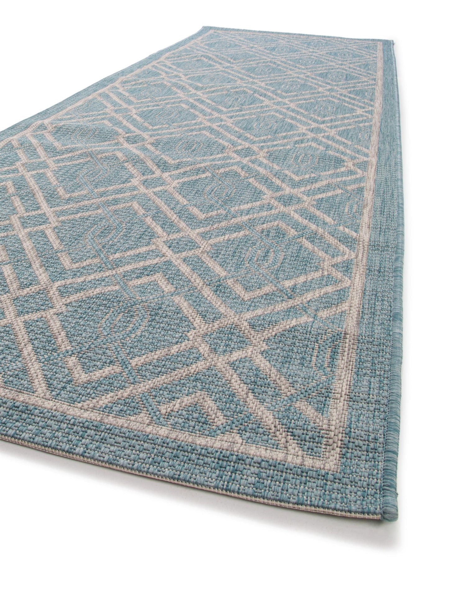Covoraș îngust/preș - interior/exterior Cleo Turquoise