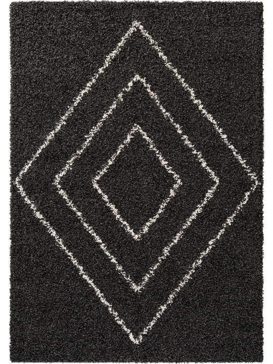 Covor Shaggy Beni Charcoal