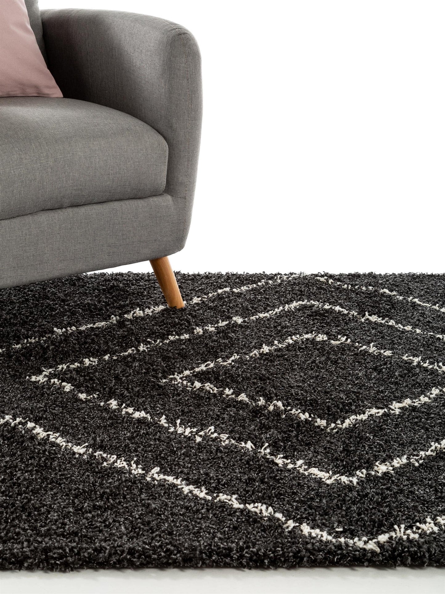Covor Shaggy Beni Charcoal