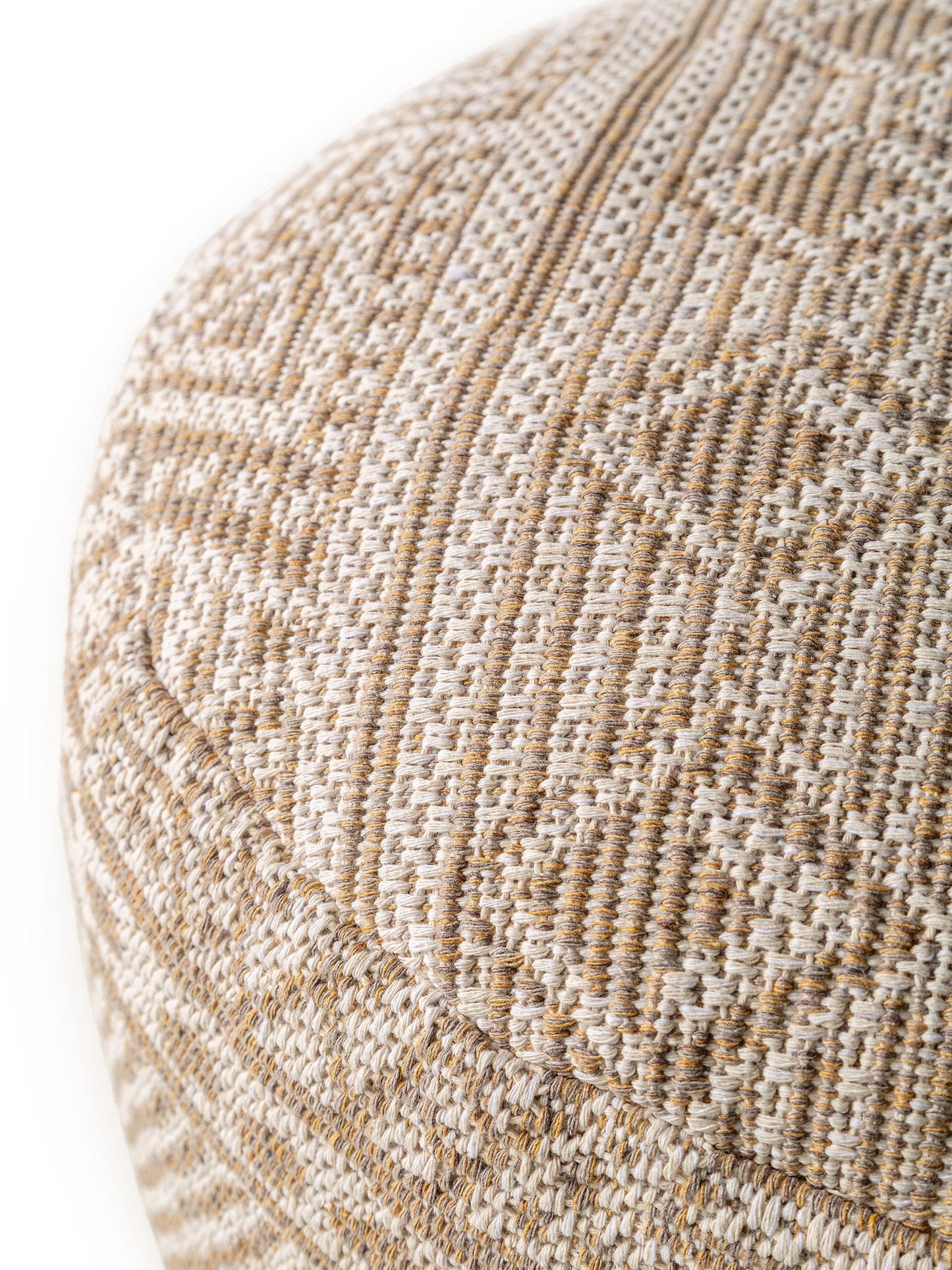 Pouf/taburet Naxos Cream/Taupe 