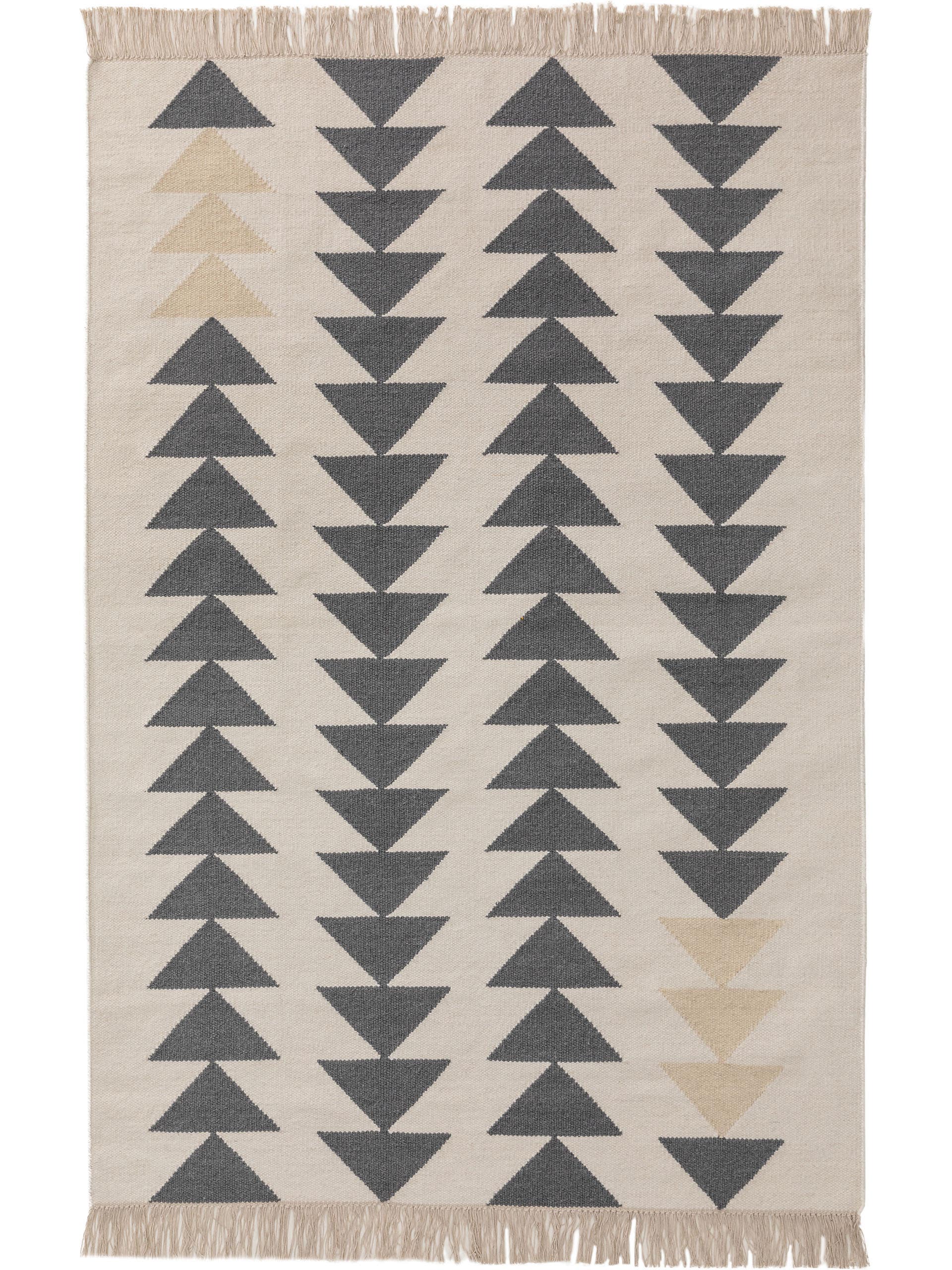 Hand Woven Kilim Vince Ivory 