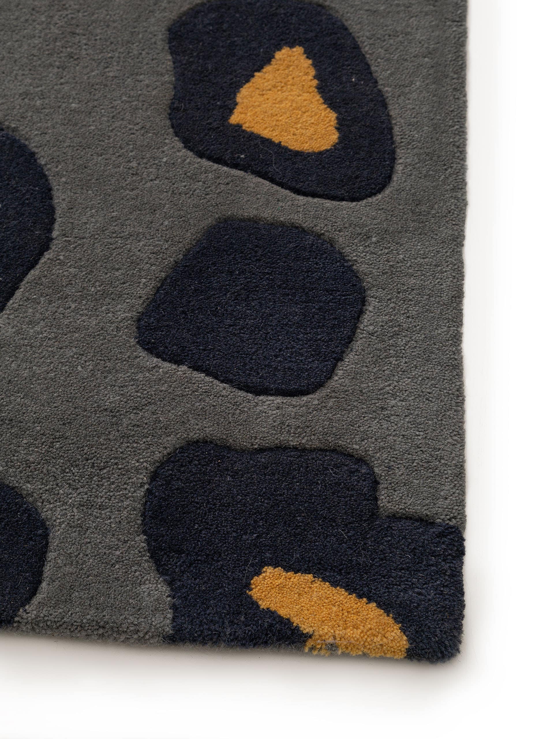 Covor de lână Animal Blue/Yellow 