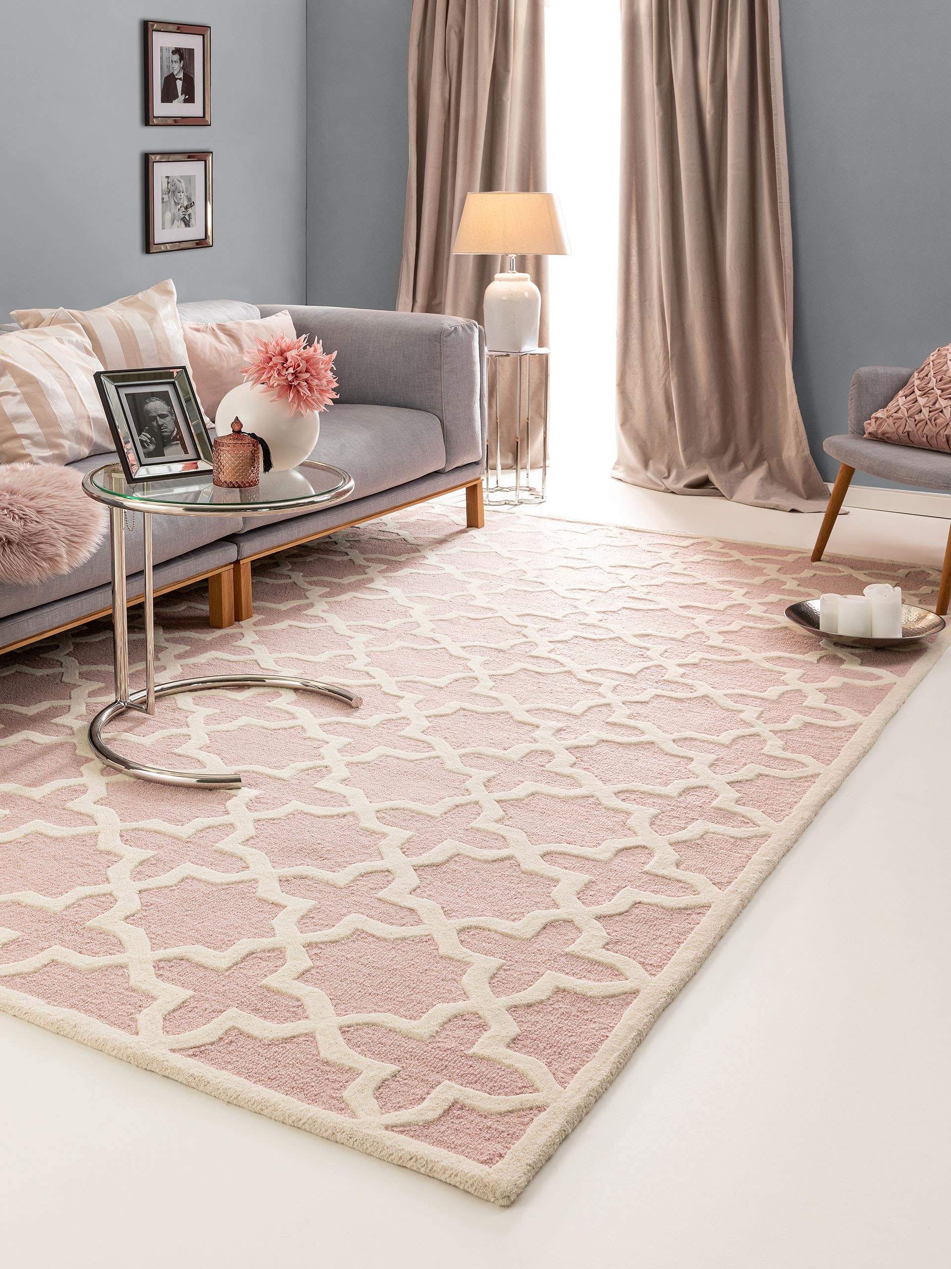 Covor de lână Windsor Pink 