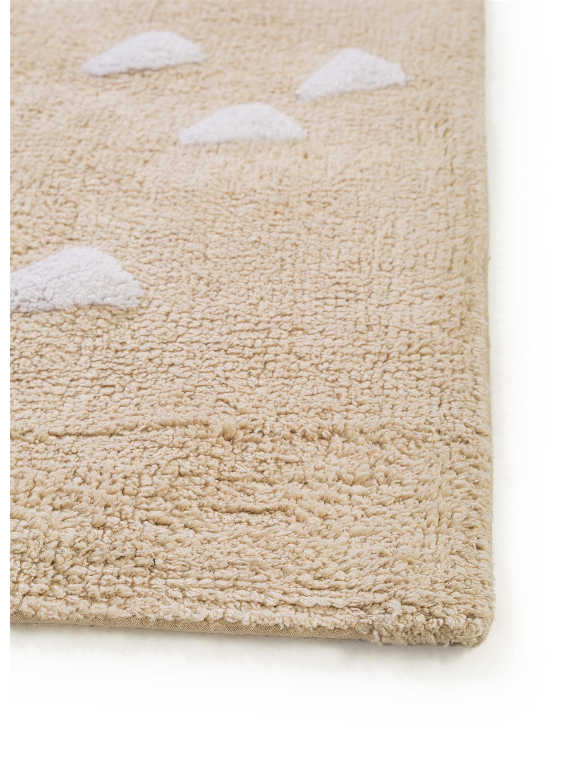 Covor lavabil pentru copii Inka Beige 
