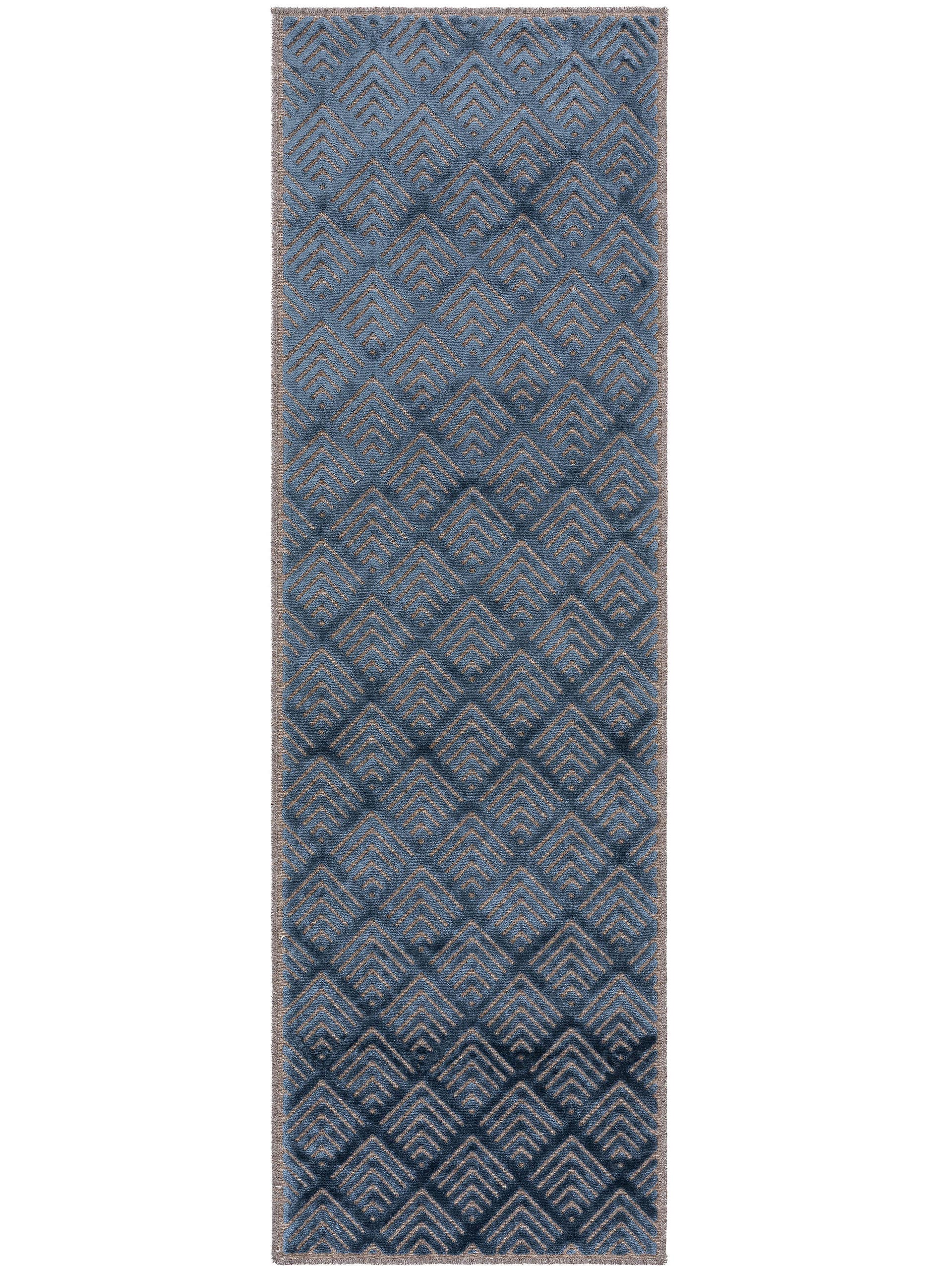 Covor din vâscoză North Dark Blue 