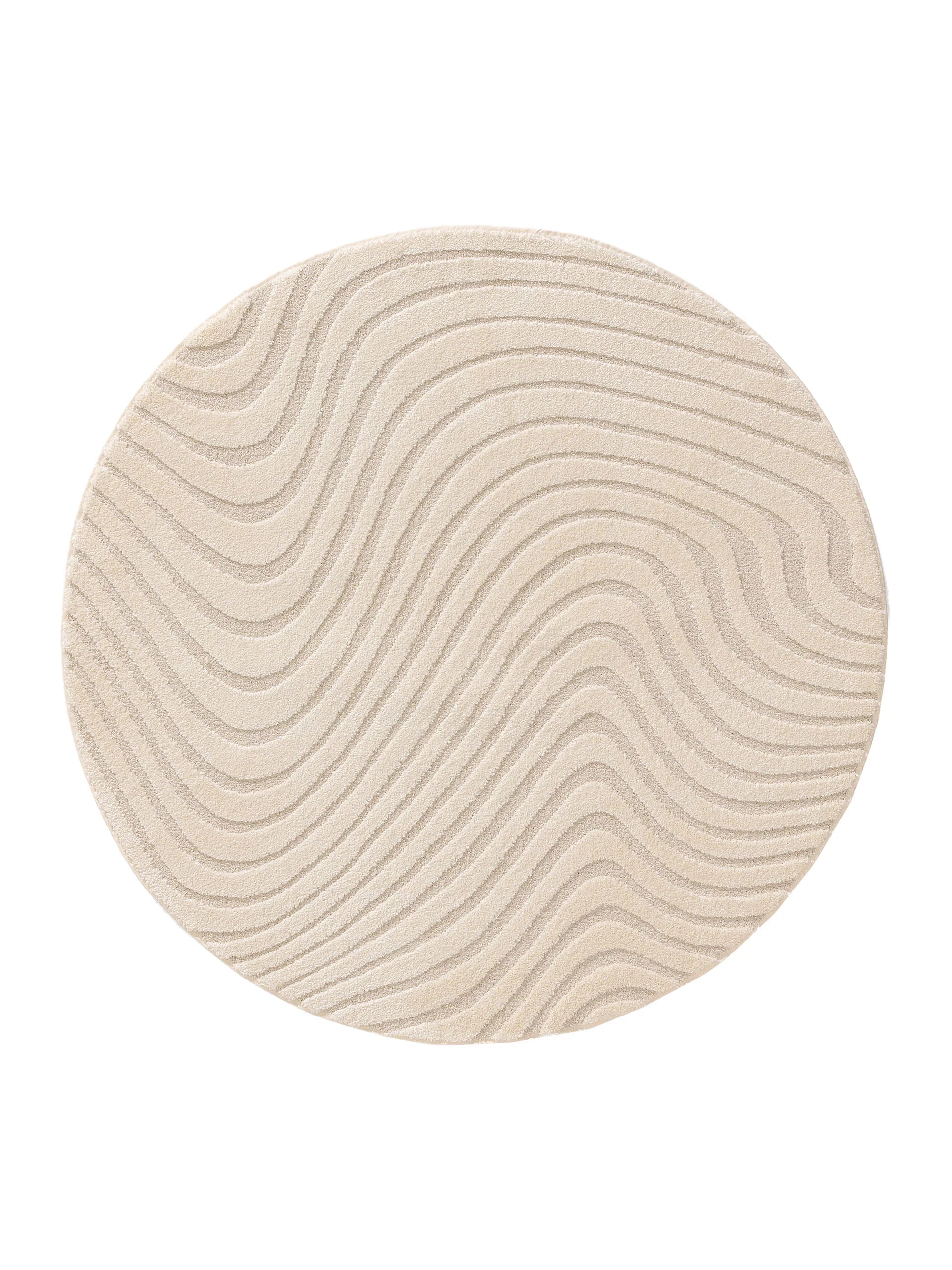 Covor rotund Eve Cream