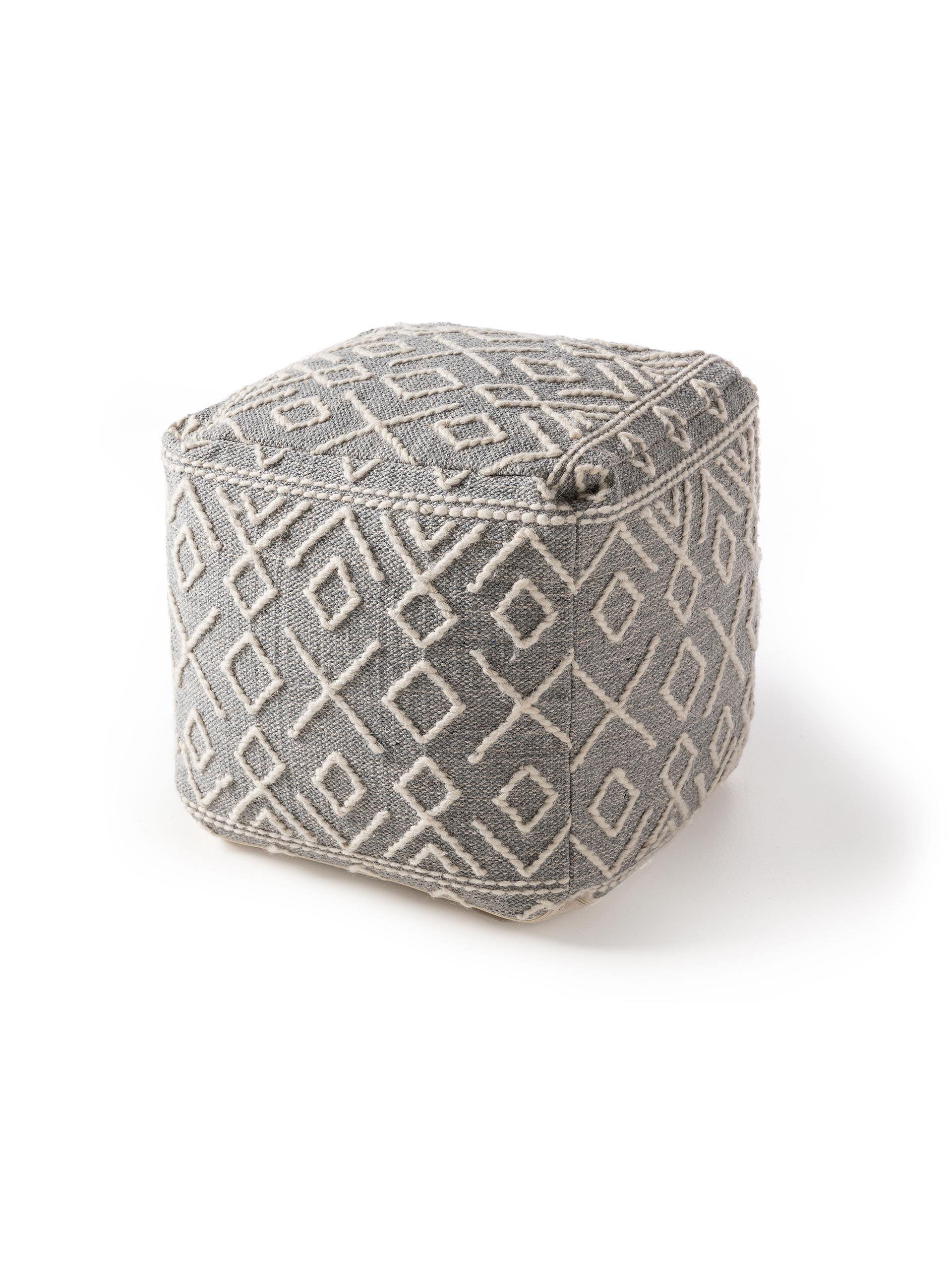 Pouf/taburet Sydney Light Grey 