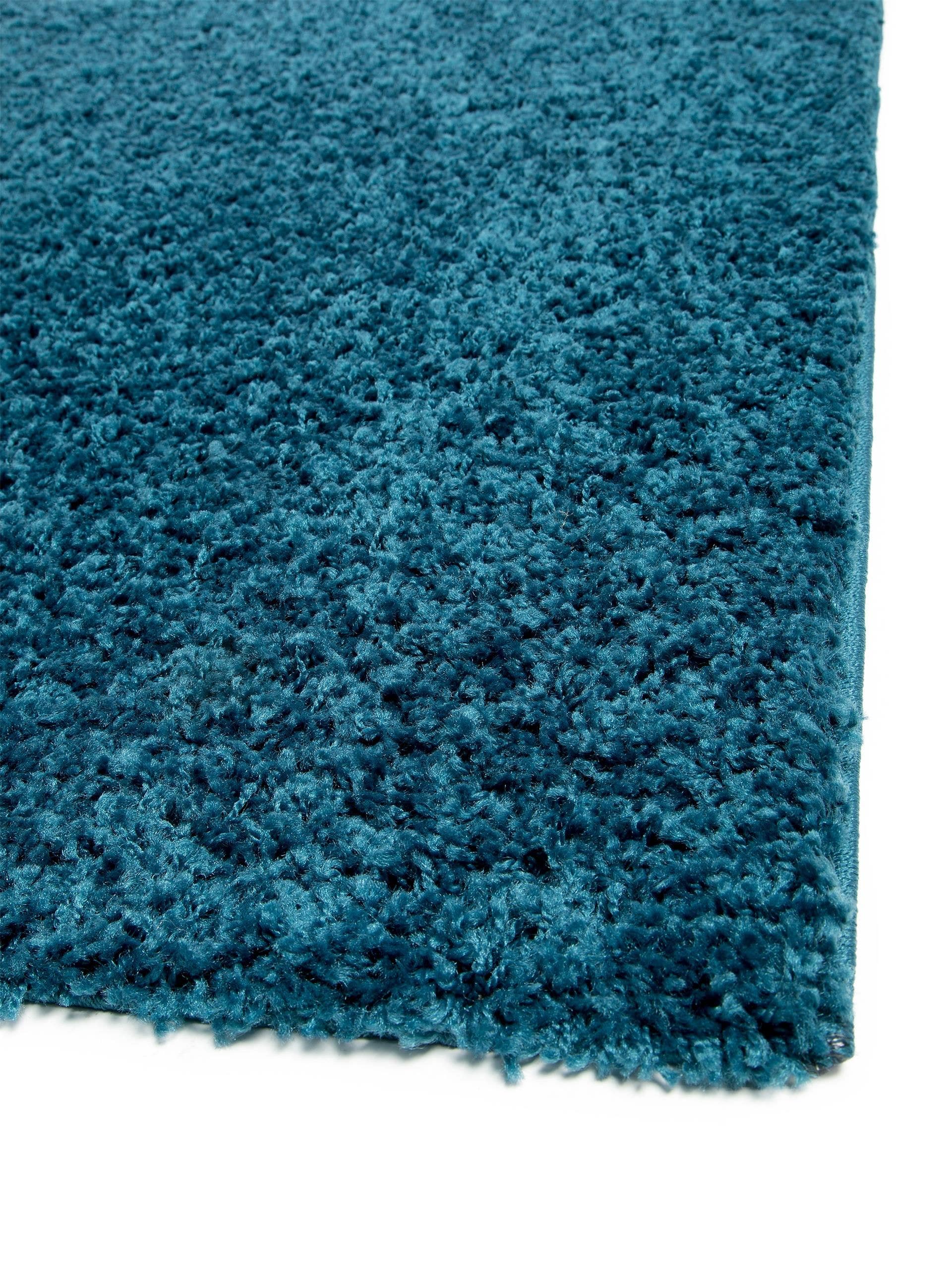 Covor Shaggy Swirls Blue 