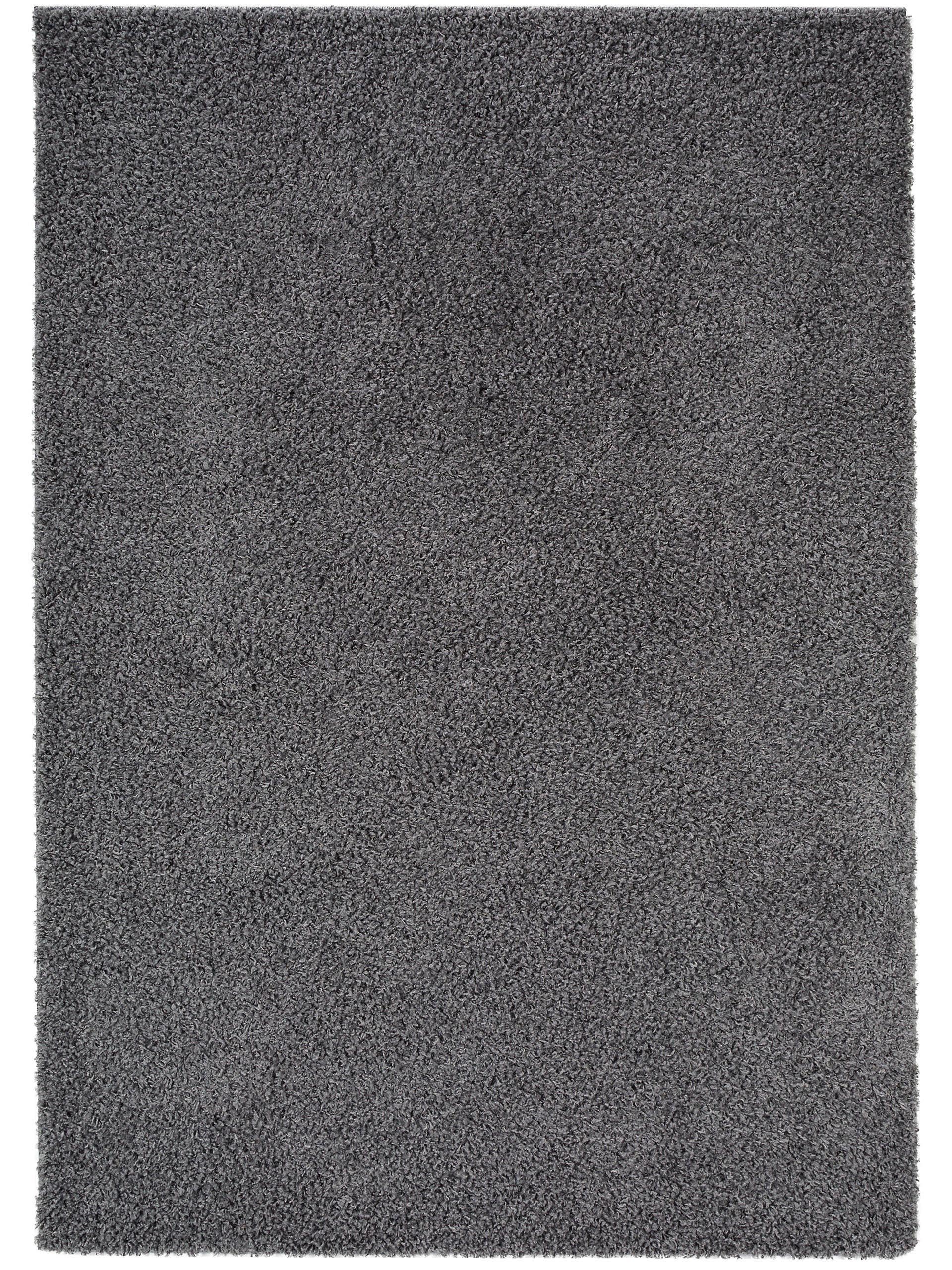 Covor Shaggy Swirls Dark Grey 