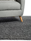 Covor Shaggy Swirls Dark Grey 