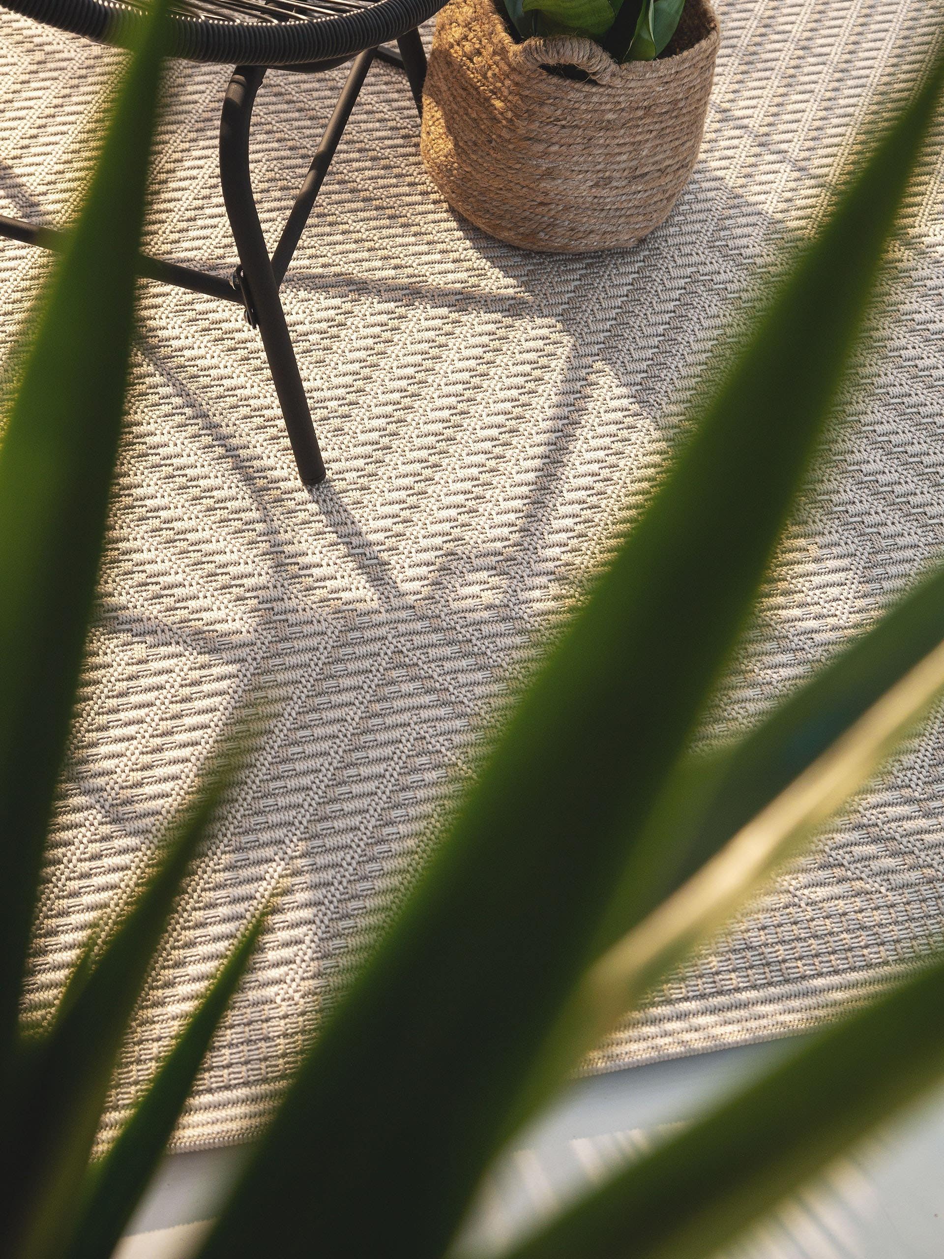 Covor interior/exterior Naoto White 