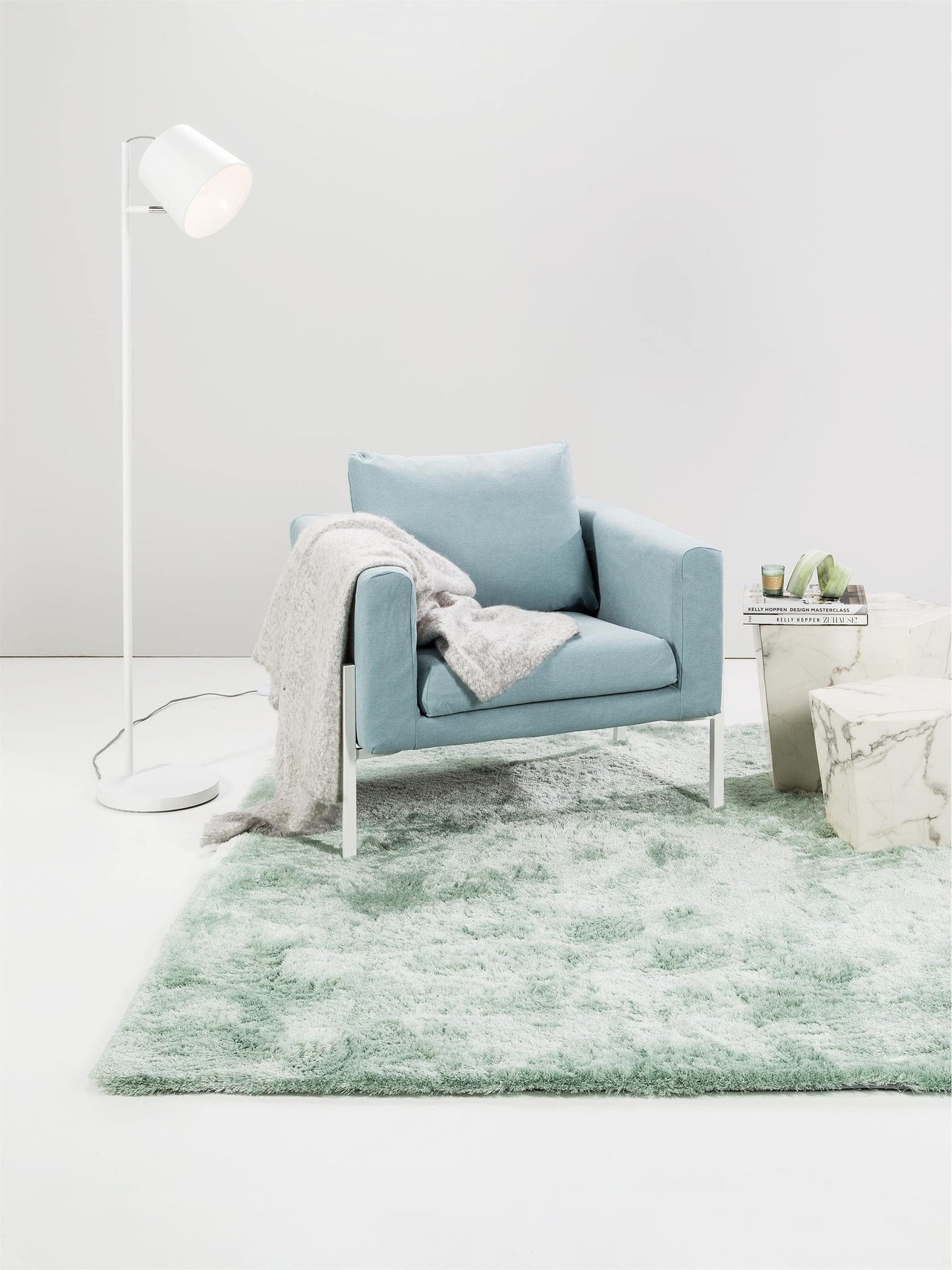 Covor Shaggy Whisper Turquoise 
