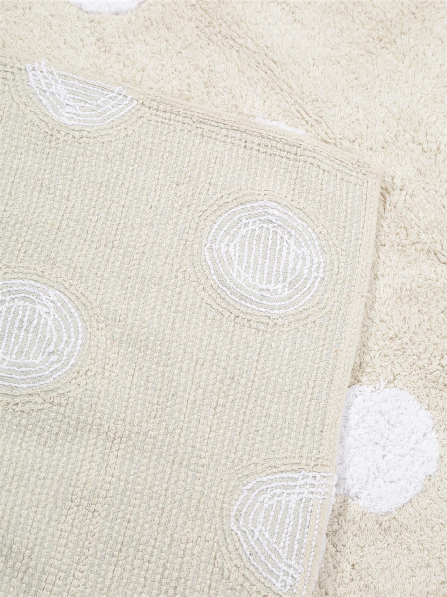 Covor lavabil pentru copii Bambini Beige 