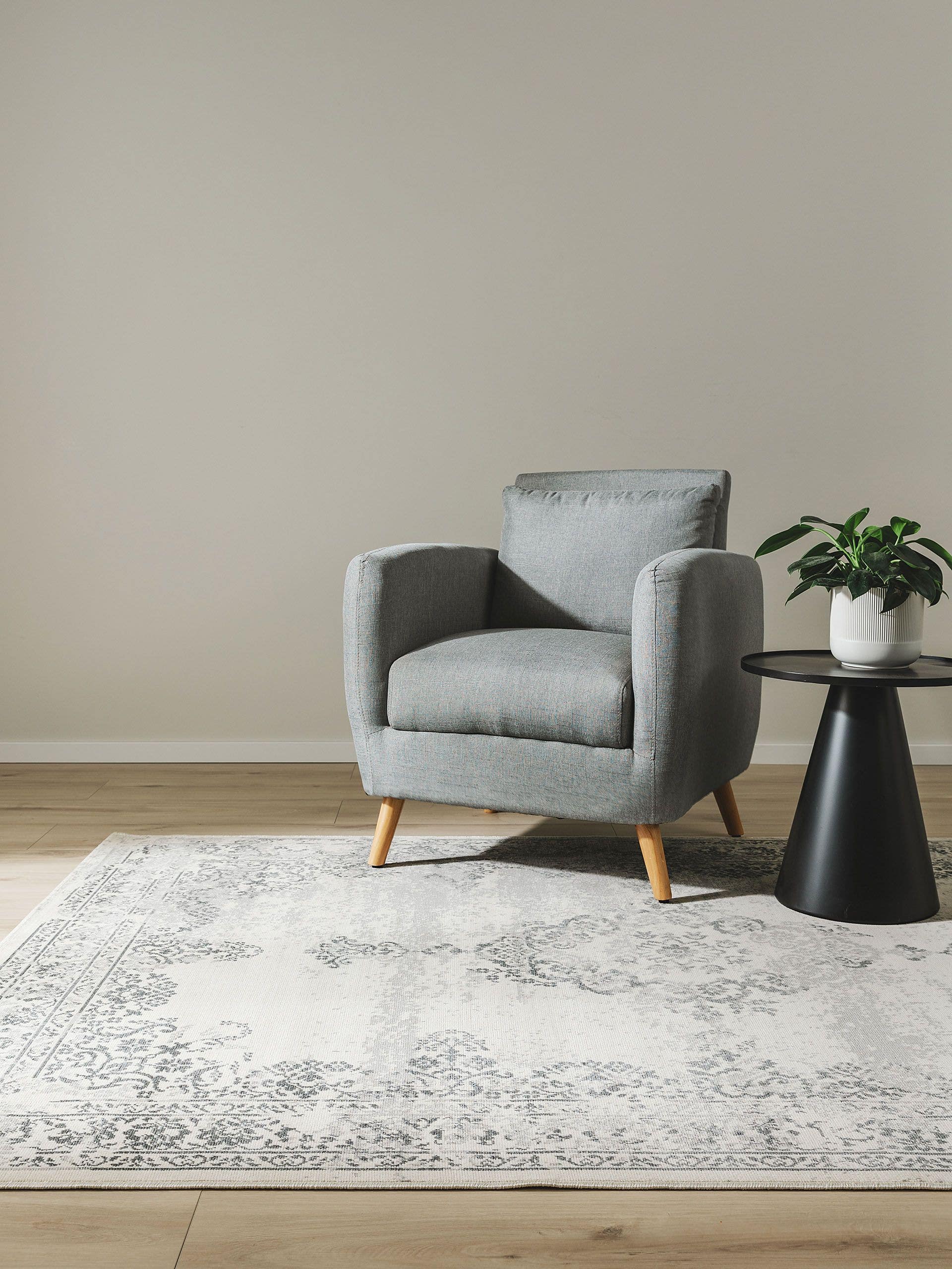Covor interior/exterior Antique Black/Grey 